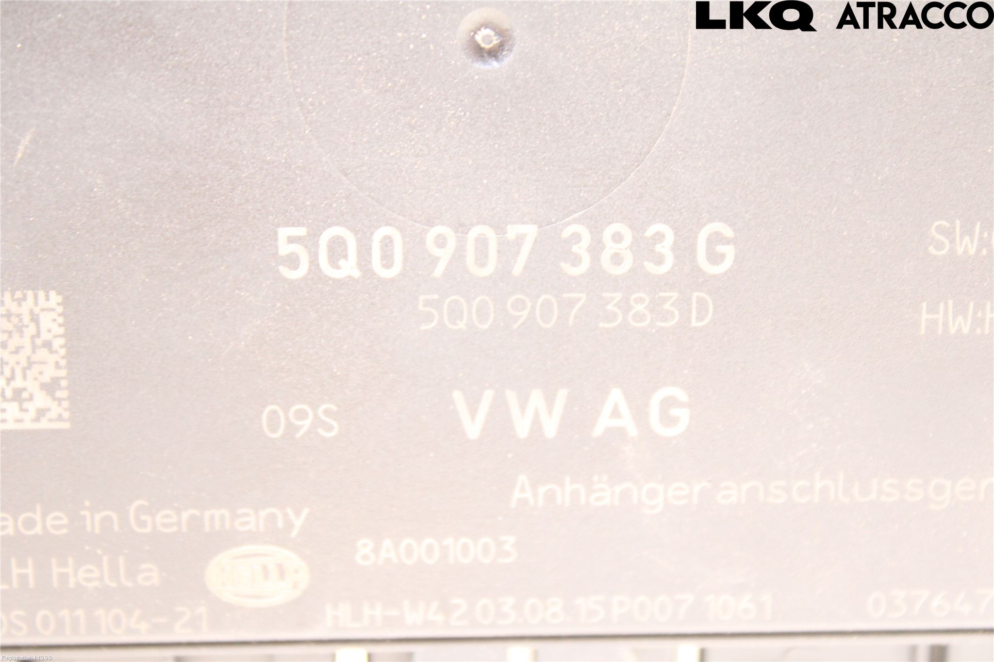 Volkswagen VW PASSAT 15-19 Styrenhet Dragkrok