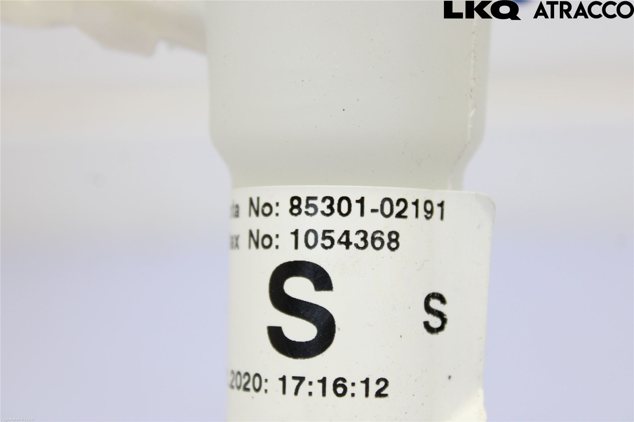 Toyota COROLLA 19- Spolartank Påfyllningsrör