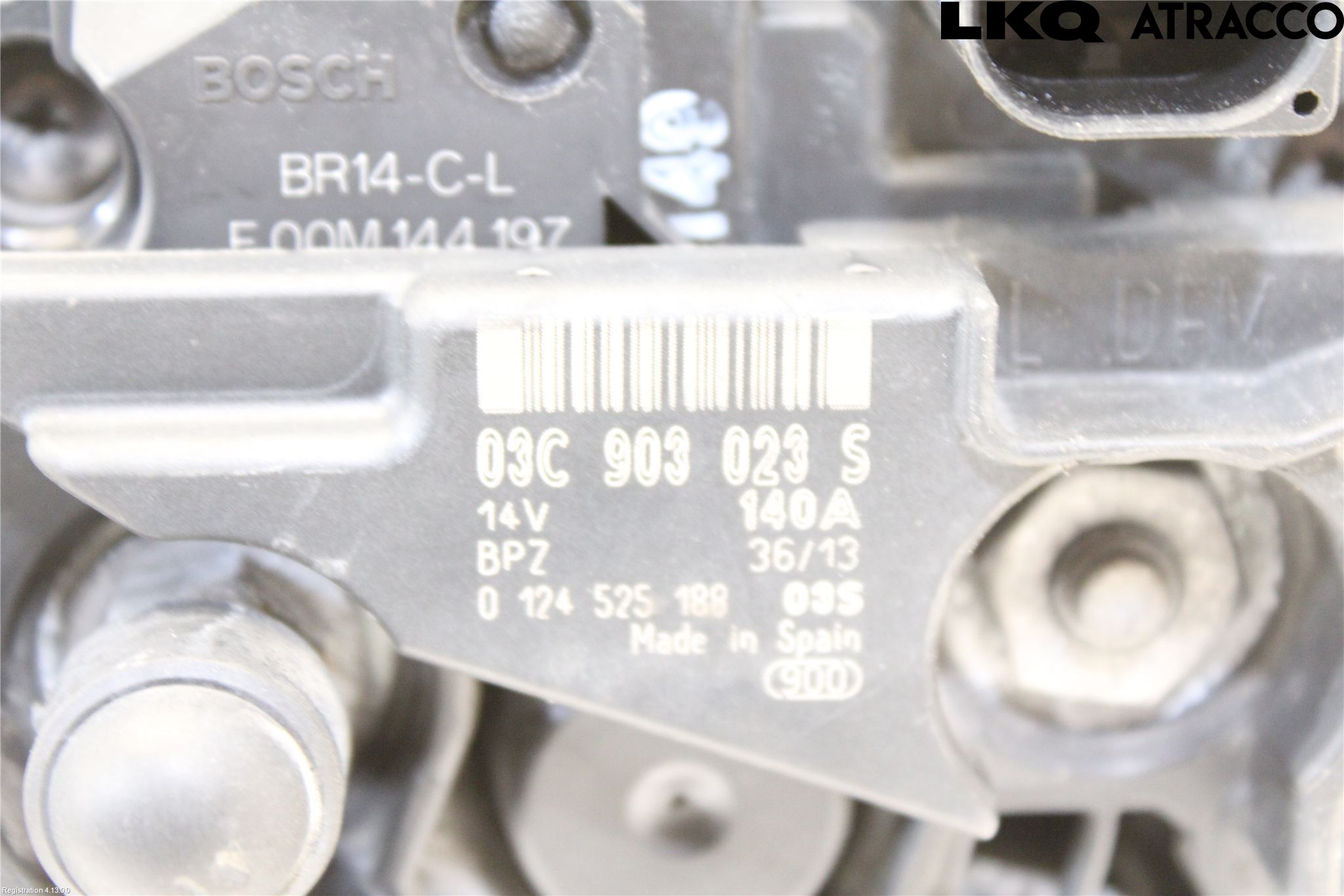 Volkswagen VW TOURAN 10-15 Generator