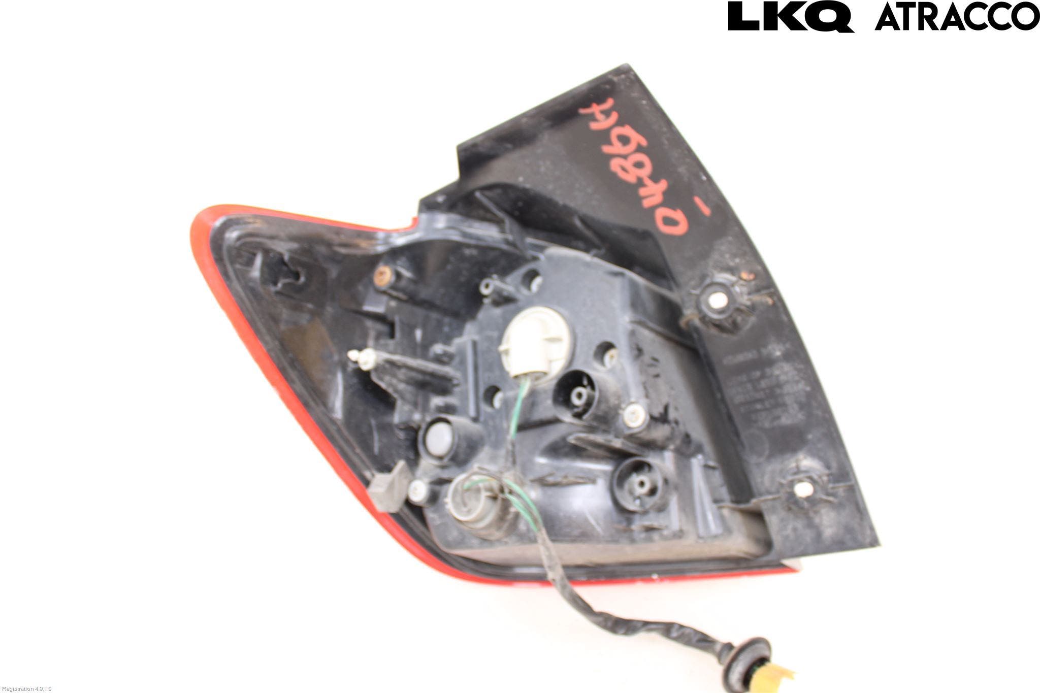 Mitsubishi ASX 10-22 Bakljus Vänster