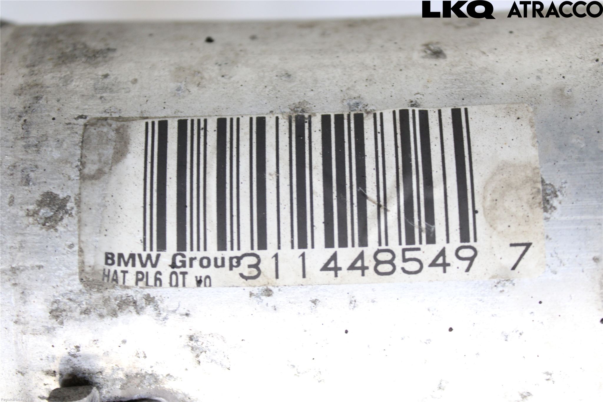 BMW 5 F10/F11/F18 09-17 Bakaxelbalk