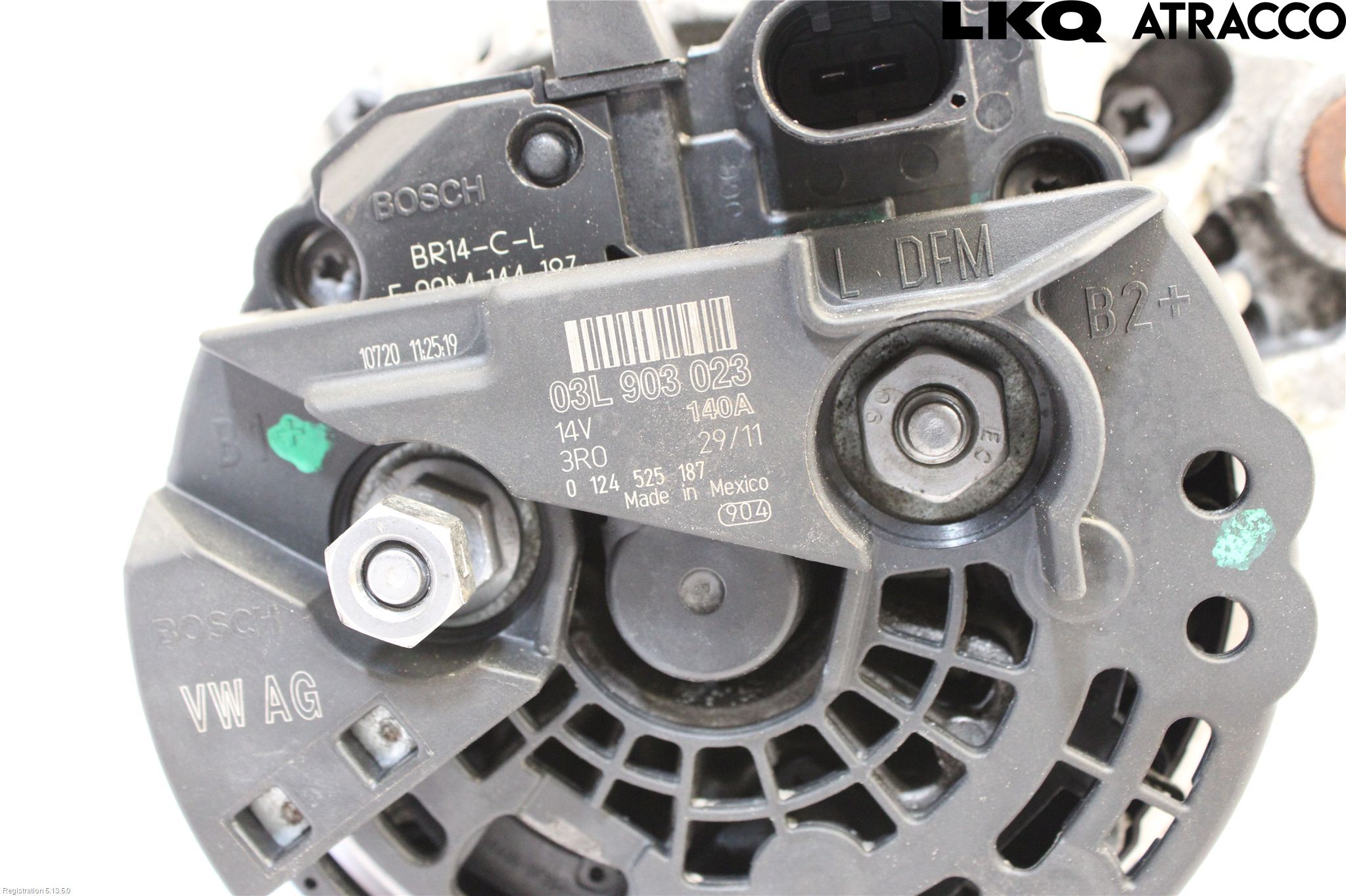 Volkswagen VW GOLF VI 09-13 Generator