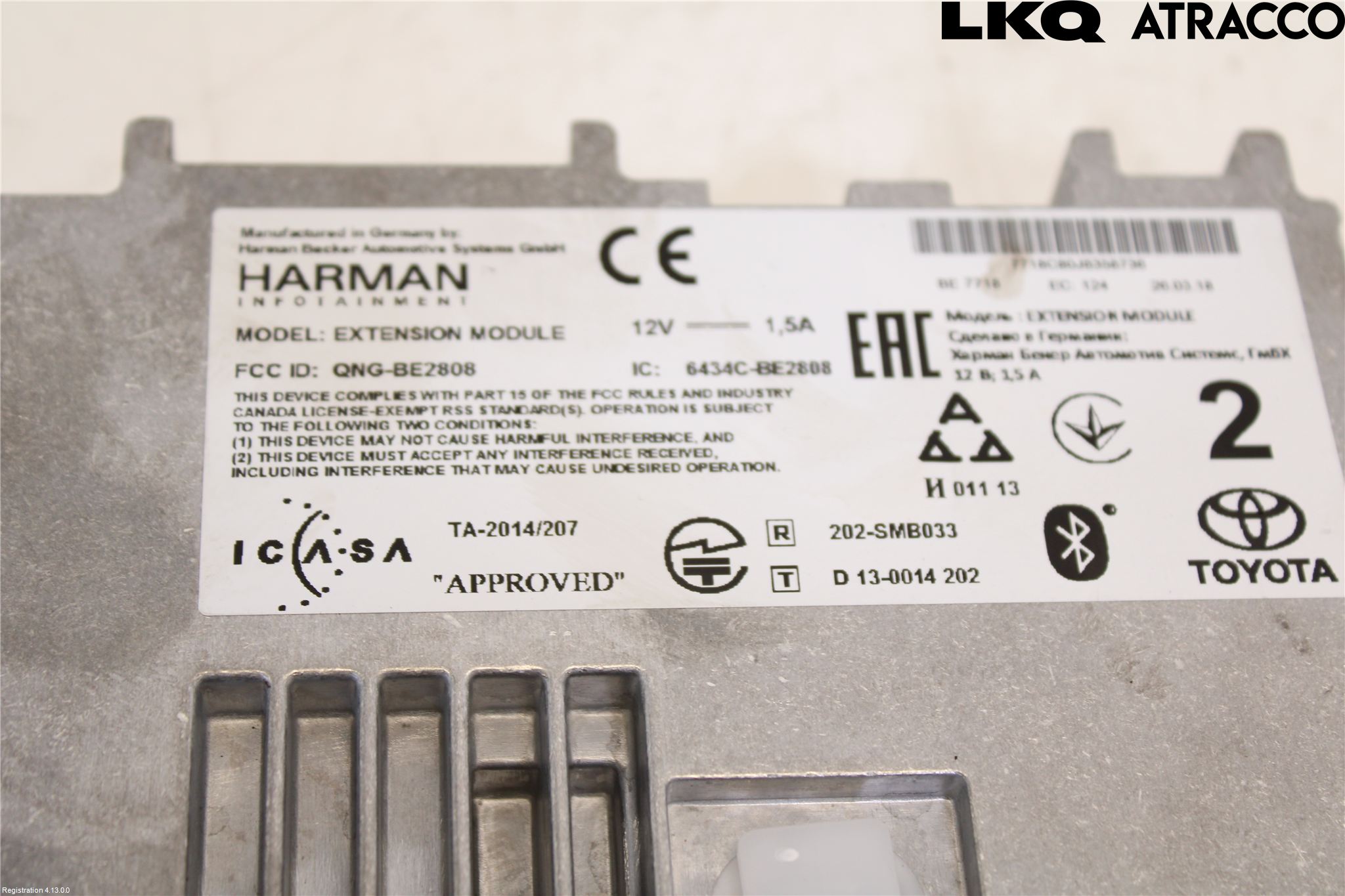 Toyota AURIS 13-19 Cd Radio - Multimediapanel