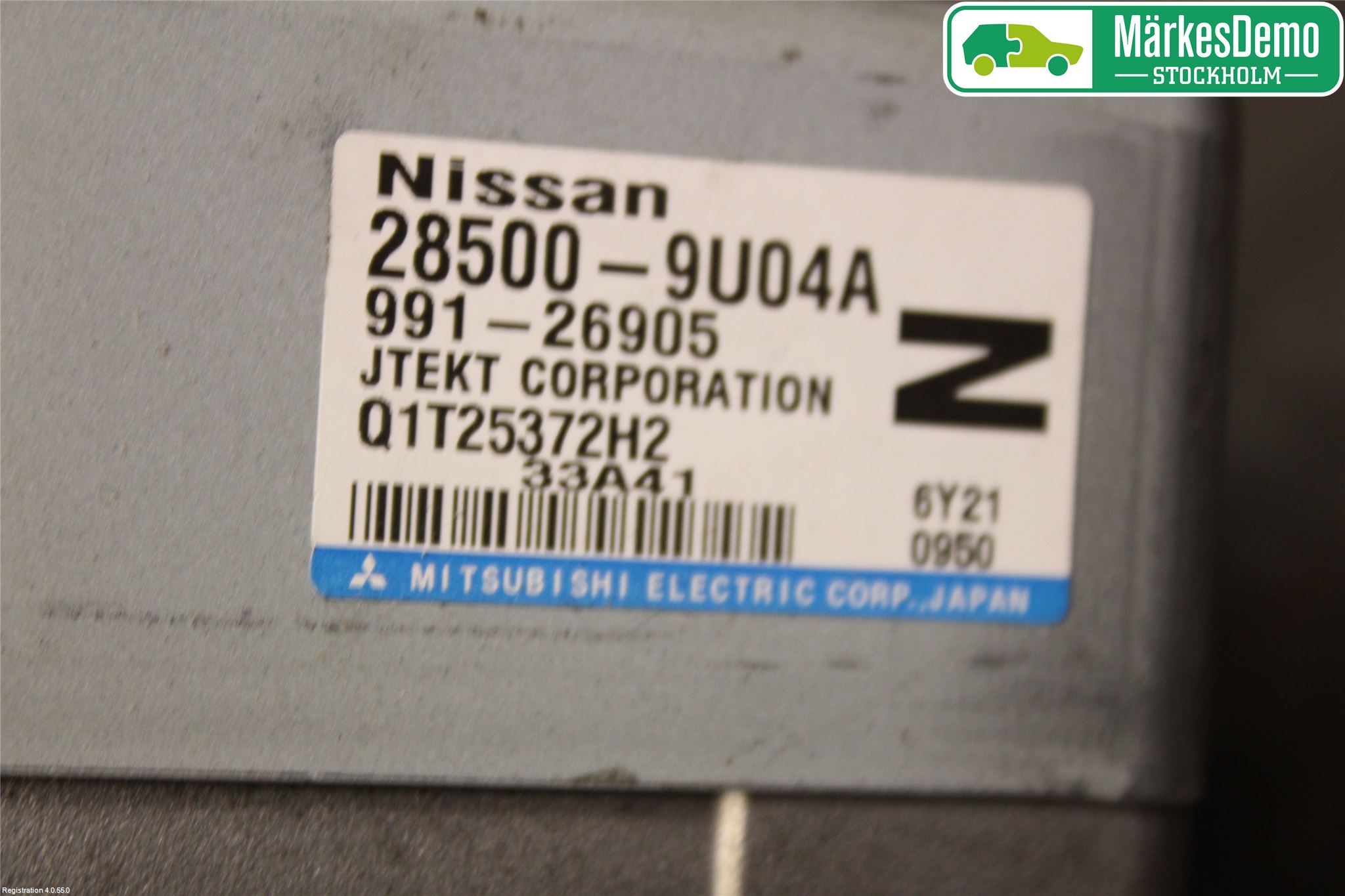 Nissan NOTE E11 06-14 Rattaxelagg Med Inb Servo
