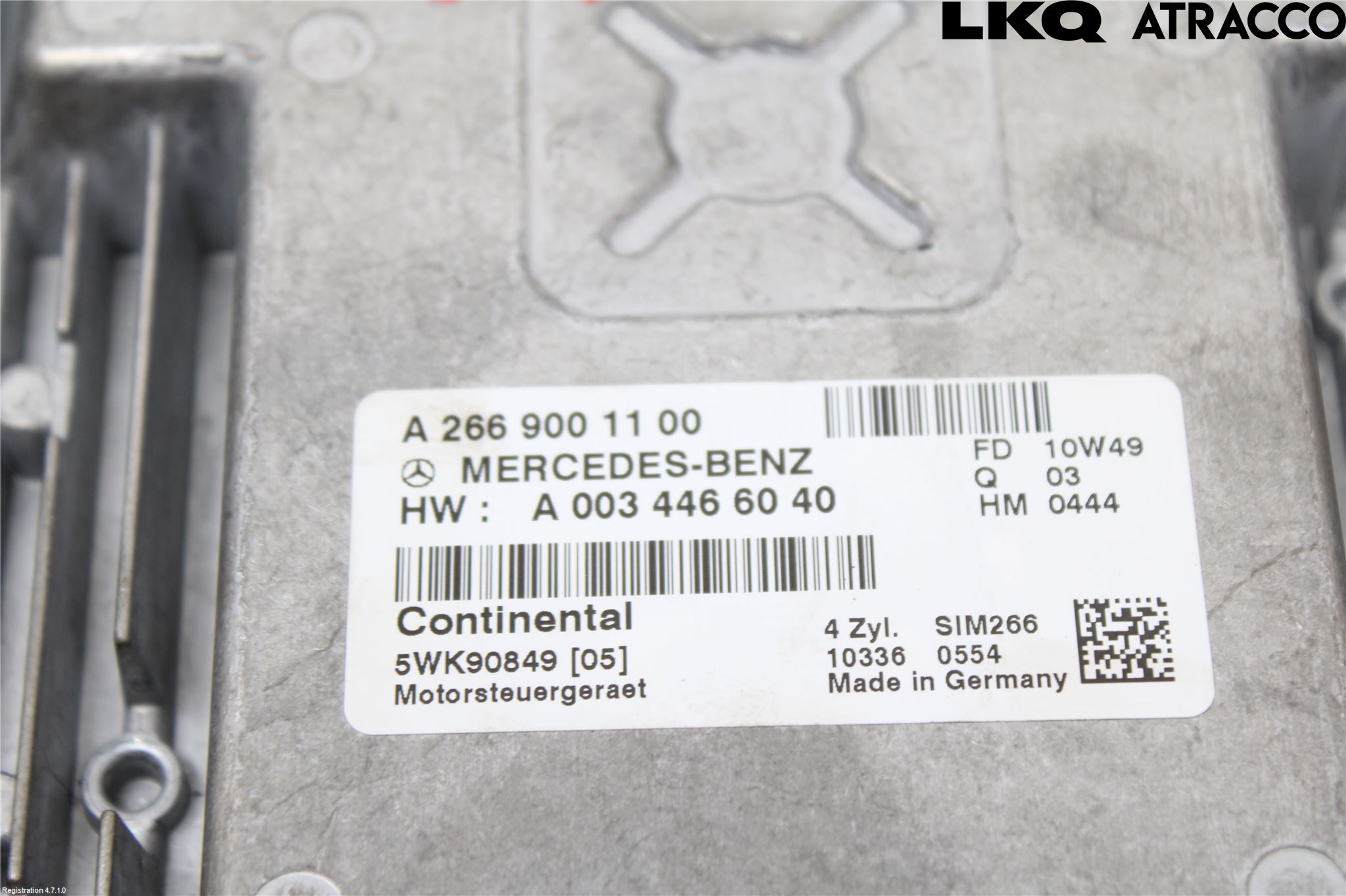 Mercedes-Benz MB B-KLASS (W245) 05-12 Styrenhet Insprut Bensin
