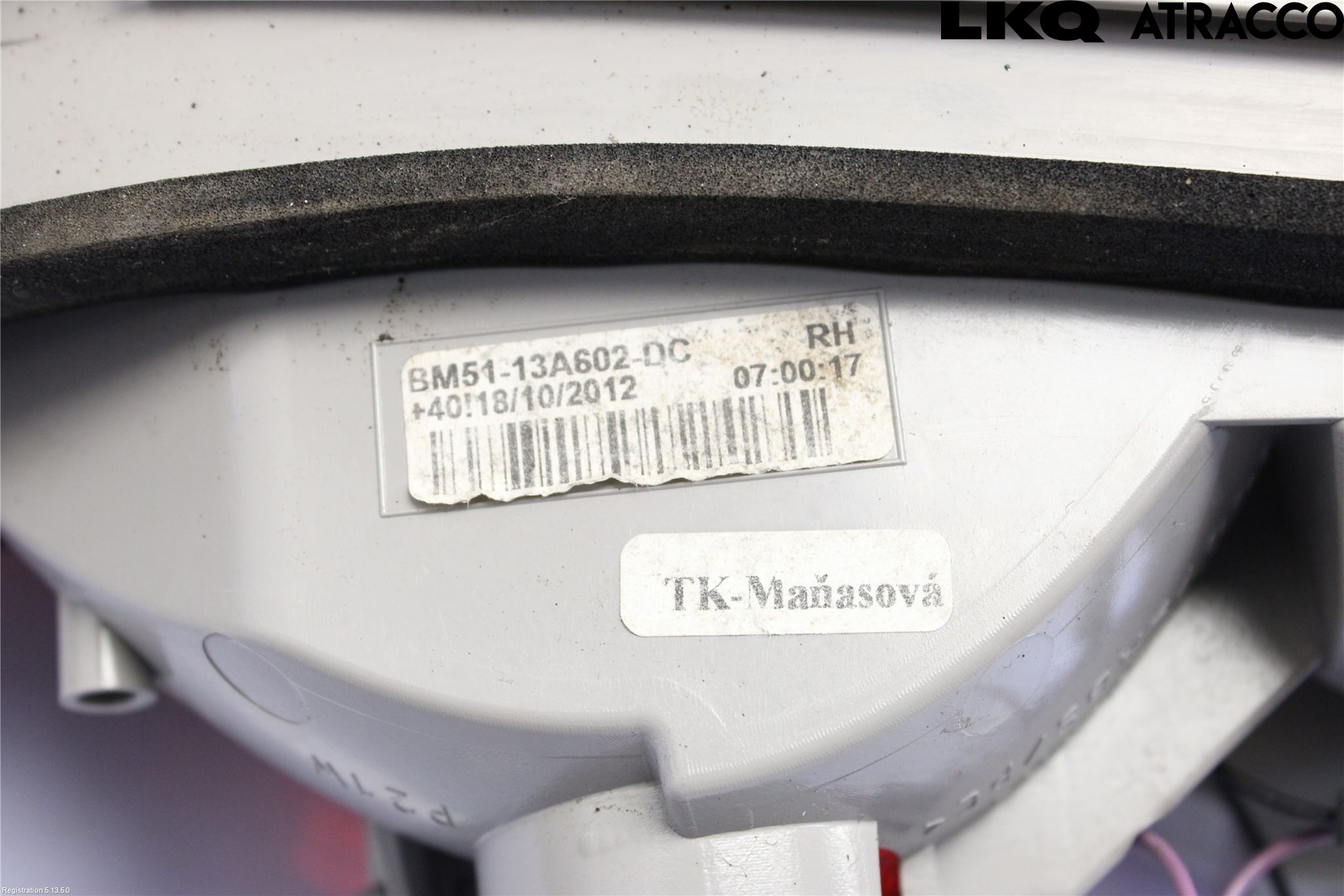 Ford FOCUS 11-14 Bakljus Lucka Hö