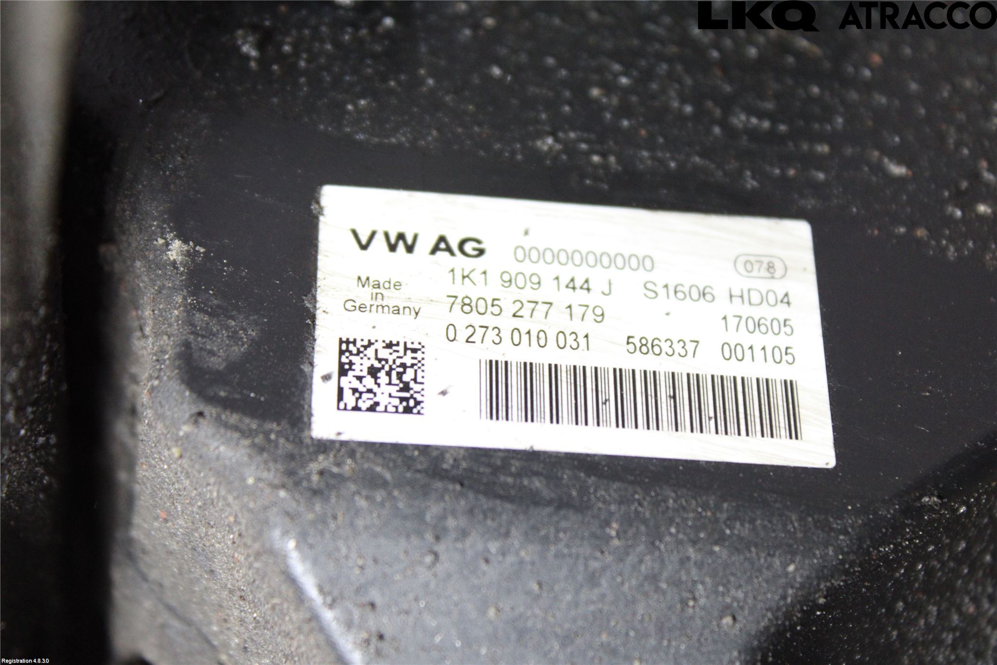 Volkswagen VW TOURAN 03-10 Styrväxel-Snäcka Elektrisk