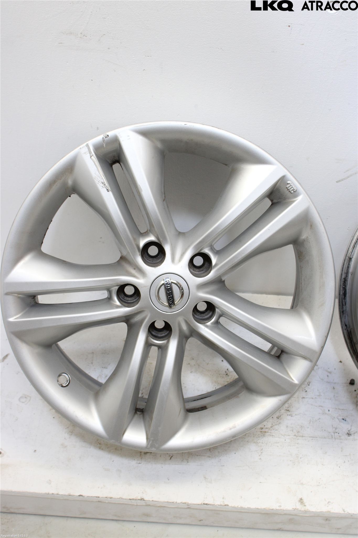 Nissan QASHQAI+2  10-14 Fälgsats Aluminium