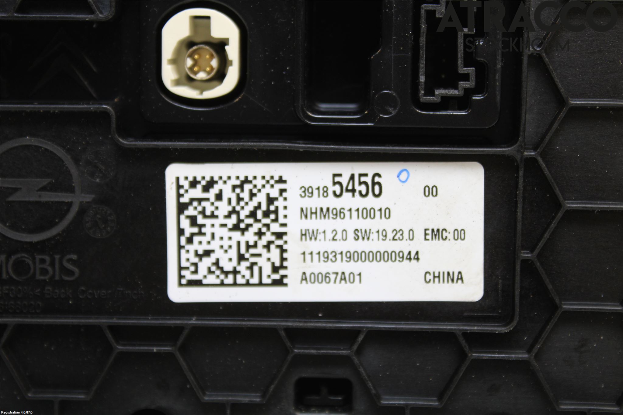 Opel CORSA F, CORSA-E 20- Multifunktionsdisplay