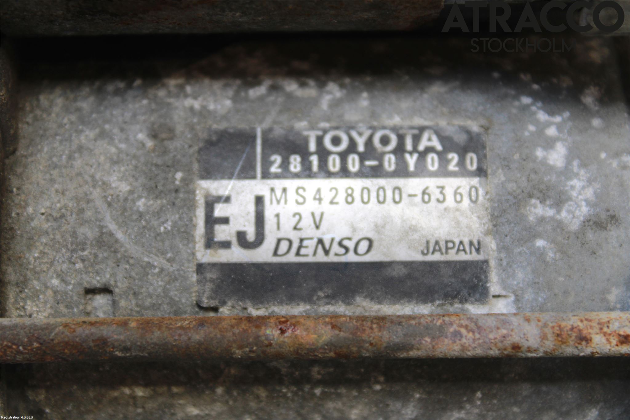 Toyota YARIS XP90 06-11 Startmotor