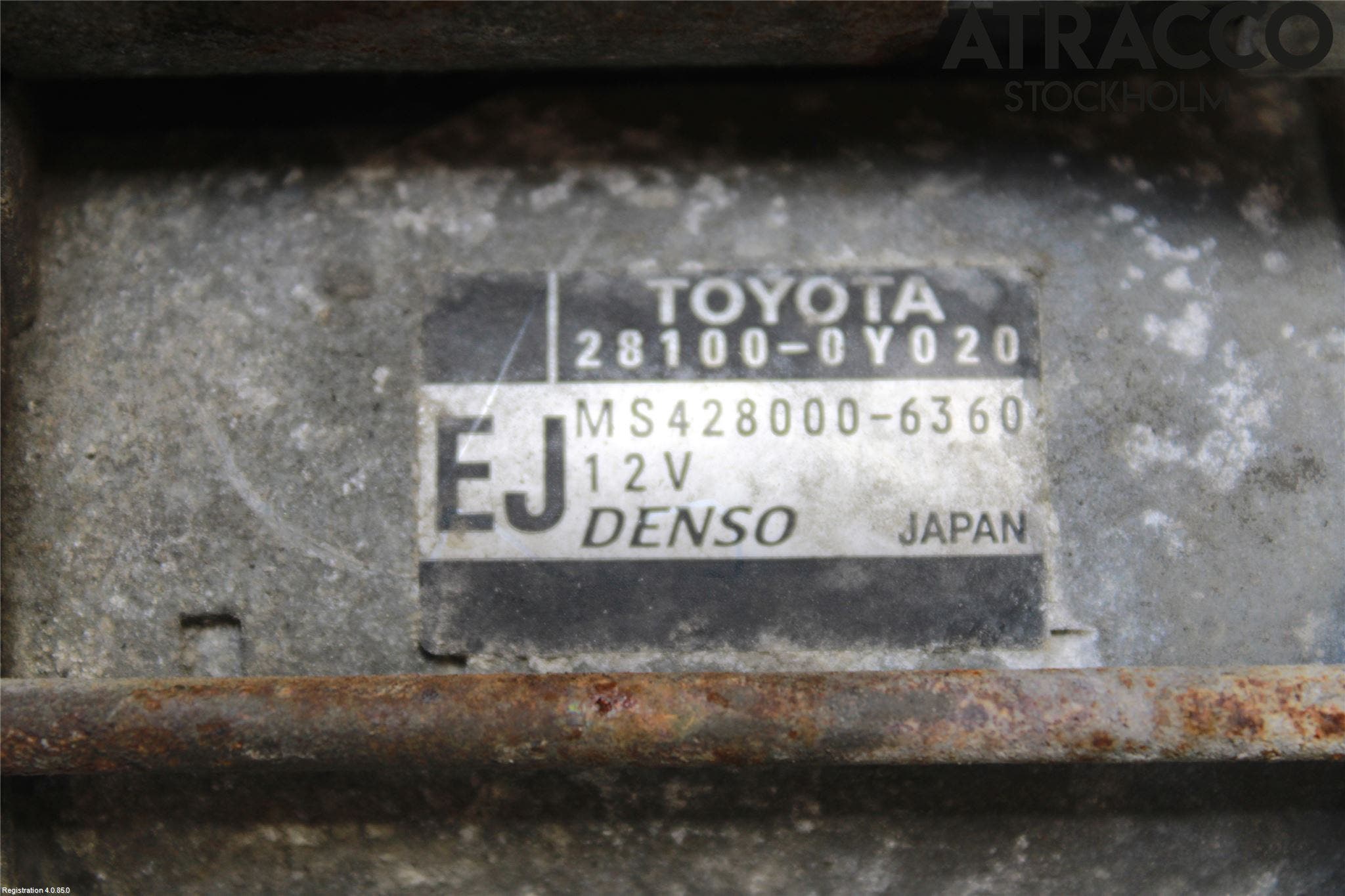 Toyota YARIS XP90 06-11 Startmotor