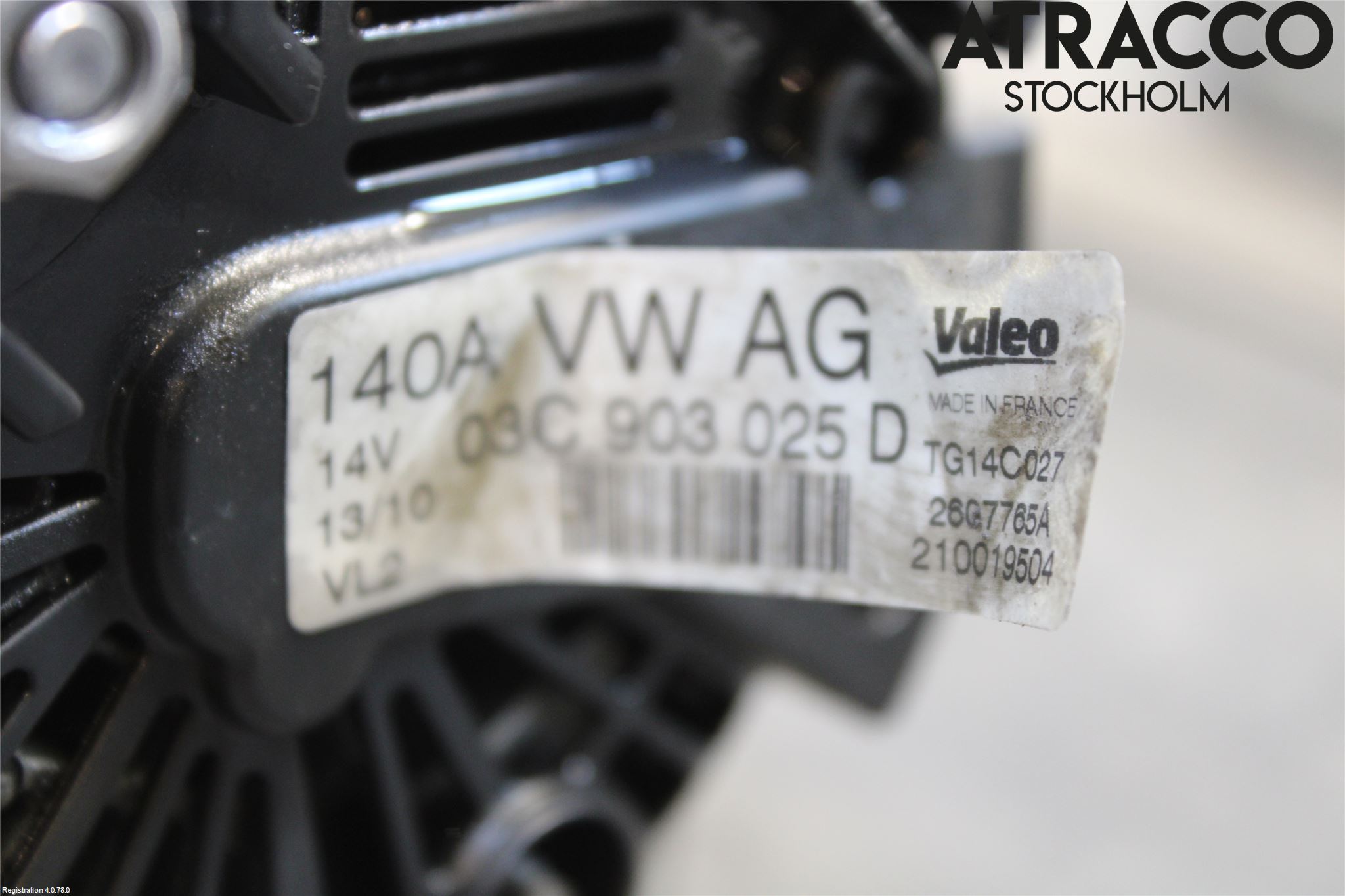 Volkswagen VW PASSAT 05-11 Generator