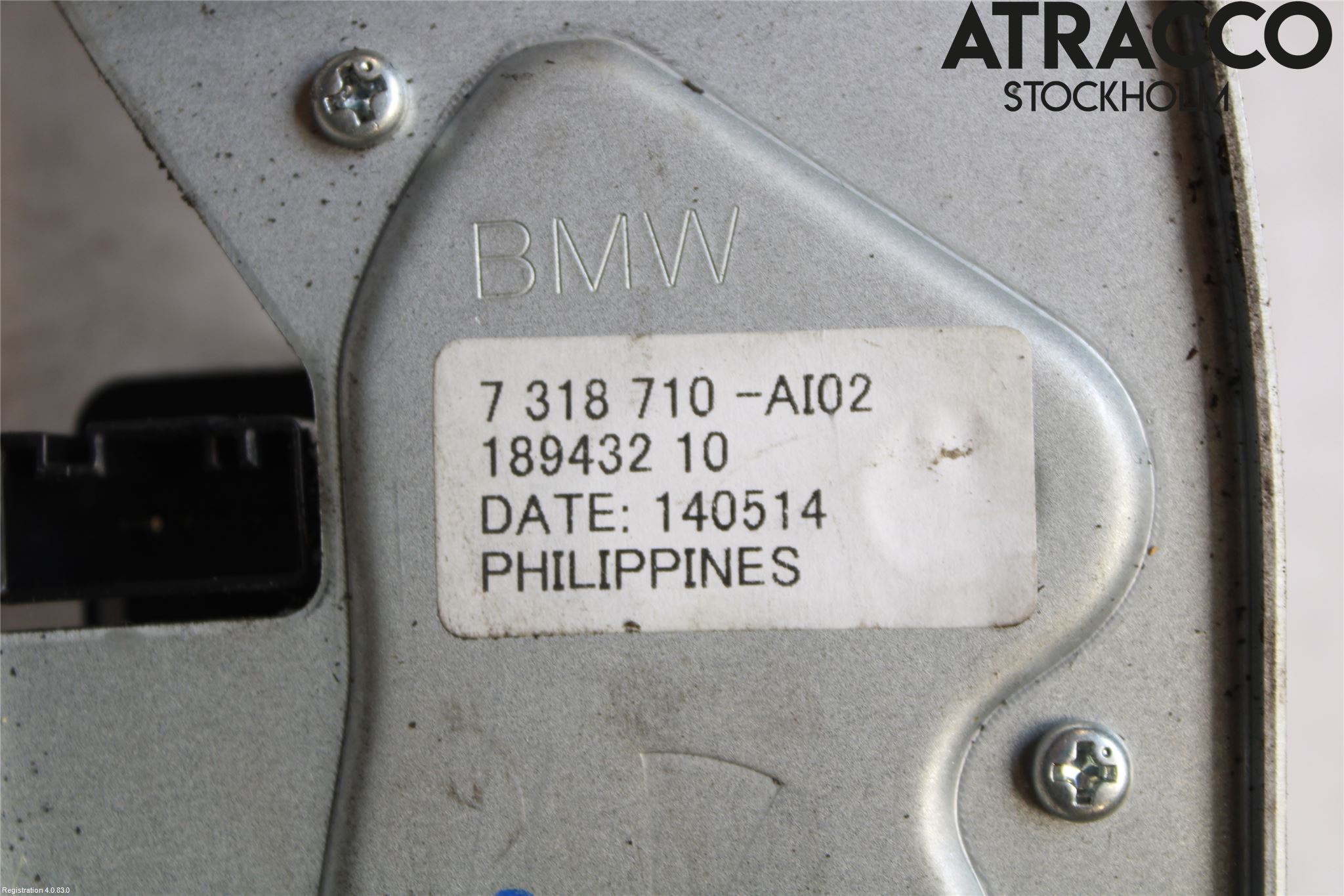 BMW X5 F15 13-18 Torkarmotor Baklucka