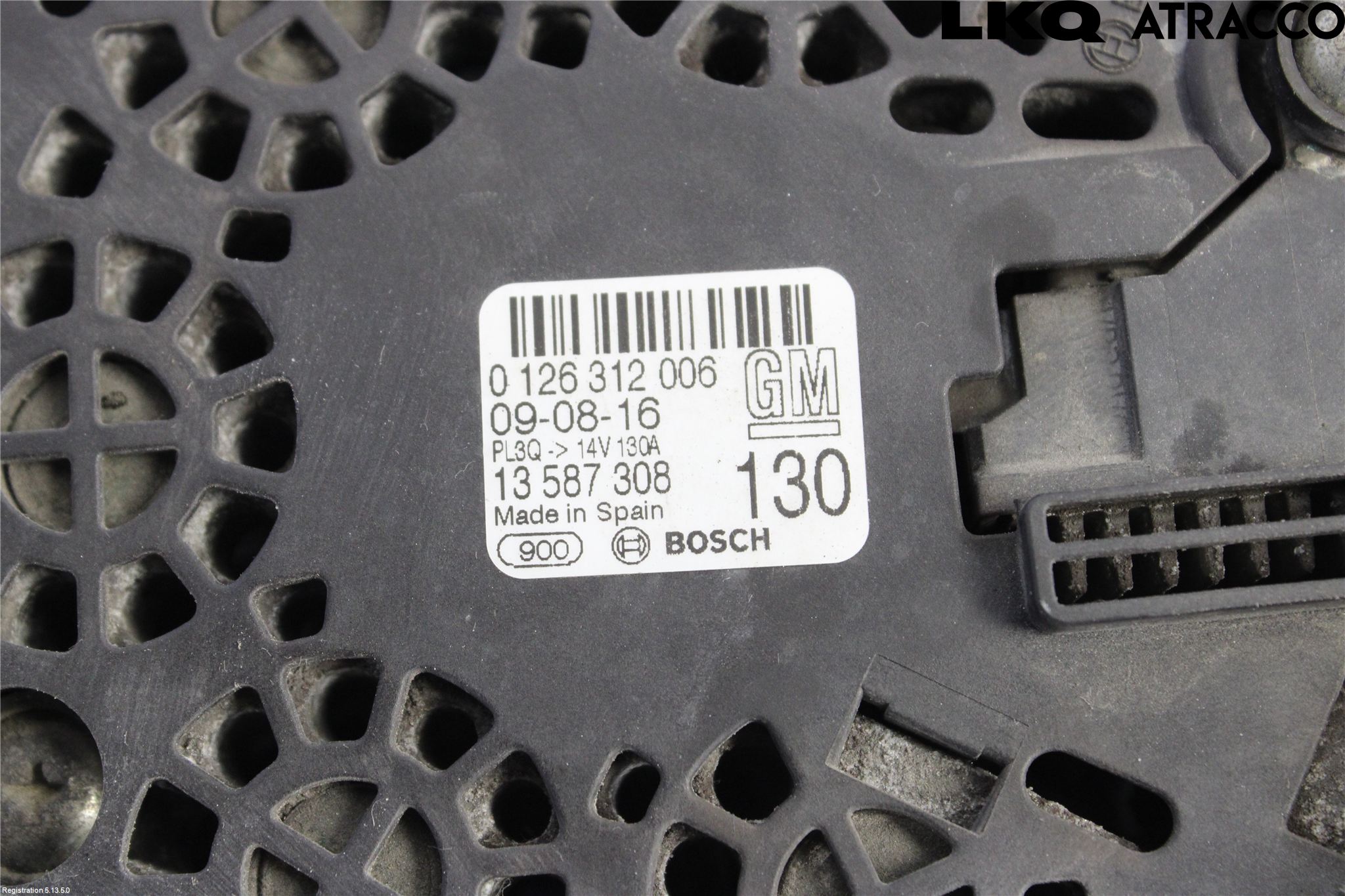 Opel ASTRA K 16-22 Generator