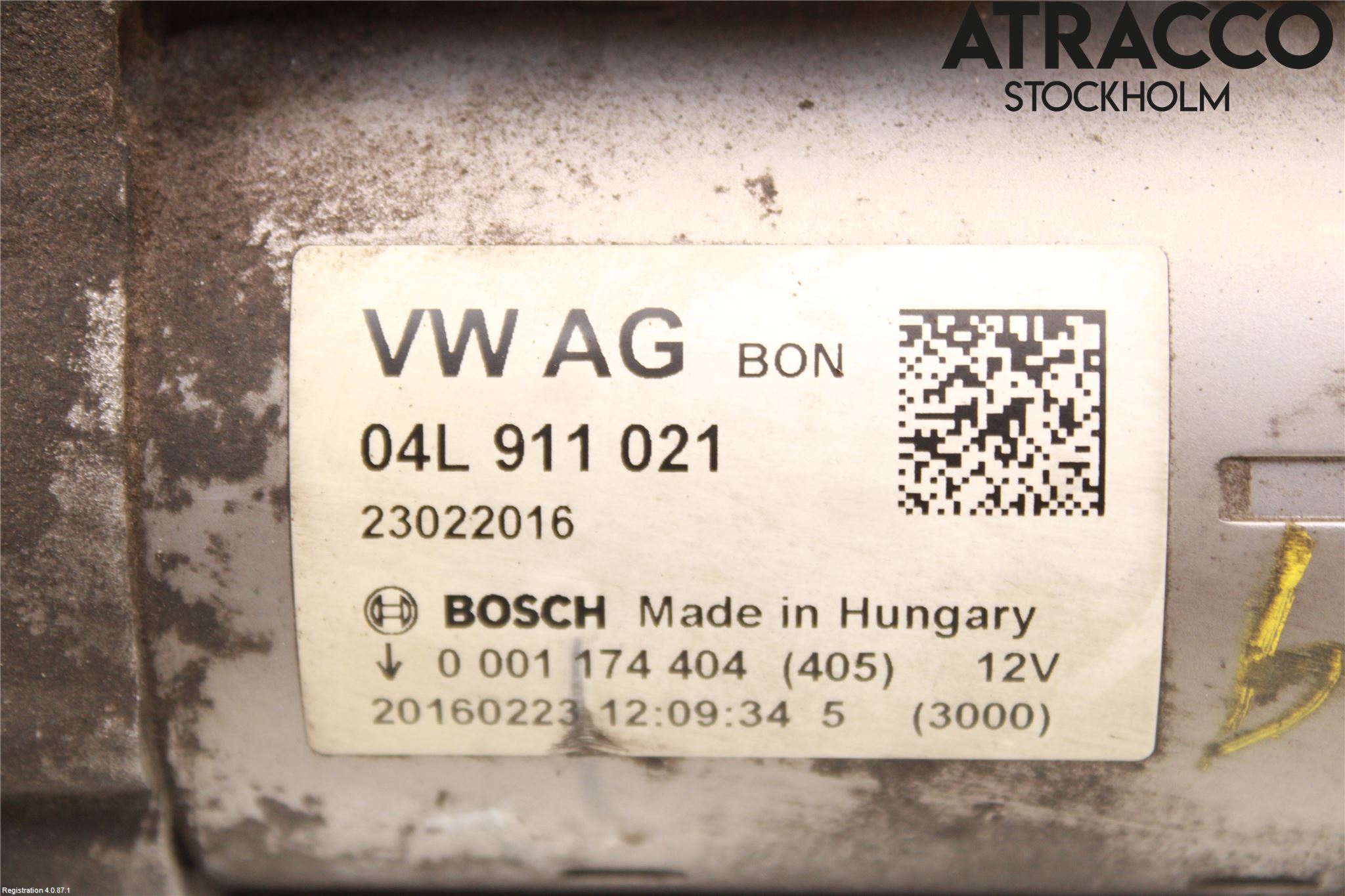 Audi A5 07-16 Startmotor Diesel