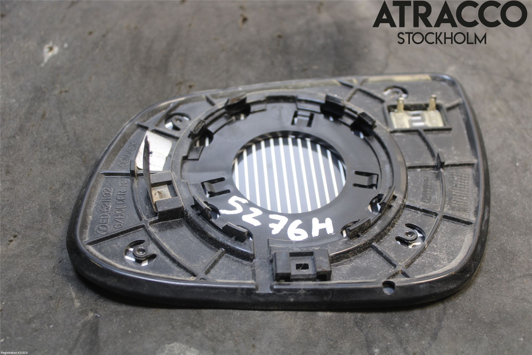 Kia CEED 06-12 Spegelglas Hö