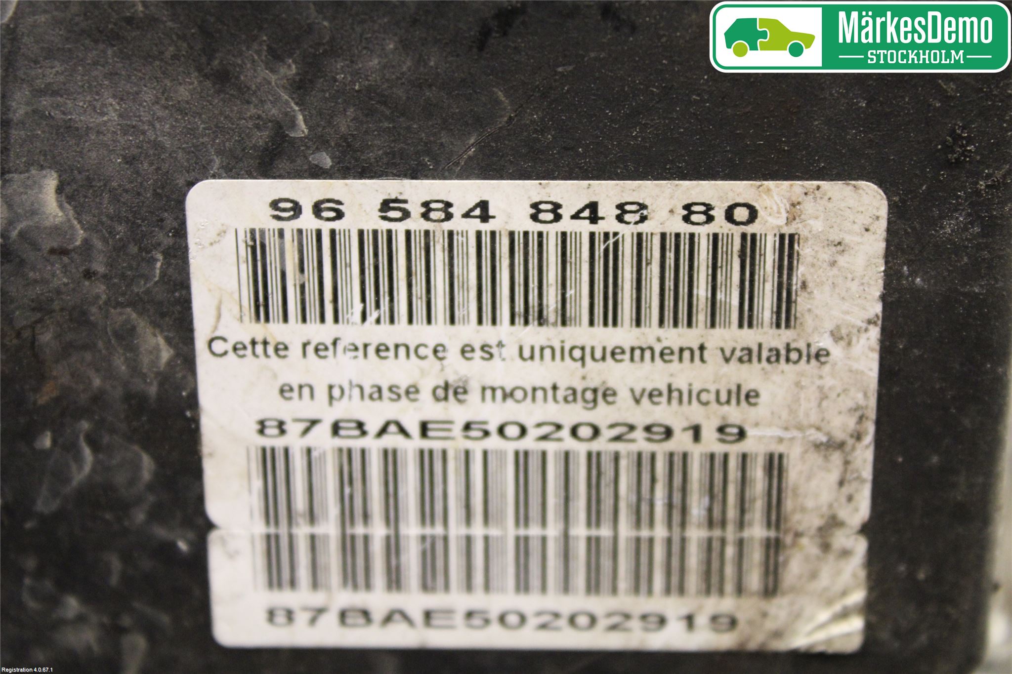 Peugeot 607 Abs Hydraulaggregat