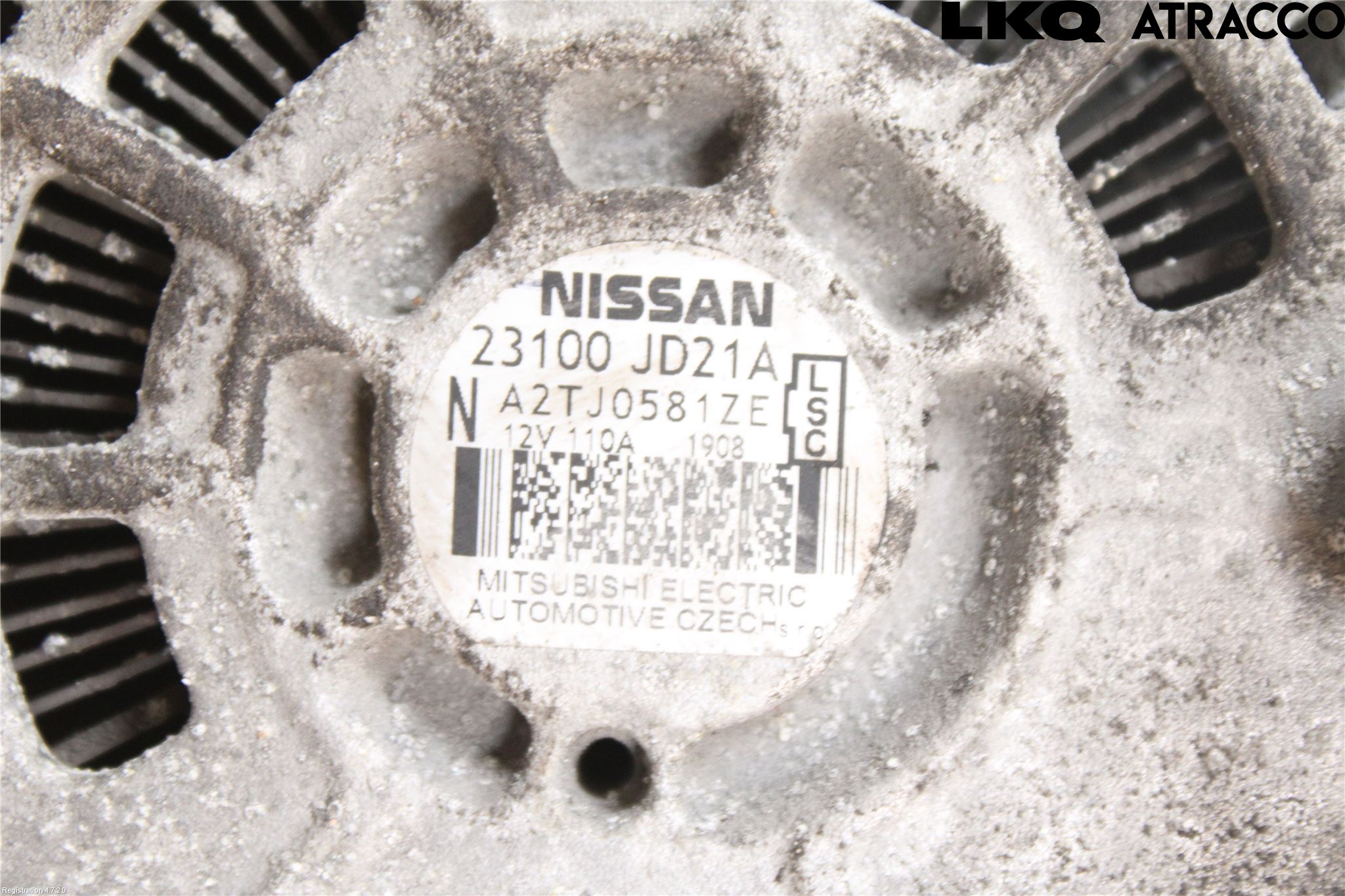 Nissan QASHQAI+2  10-14 Generator