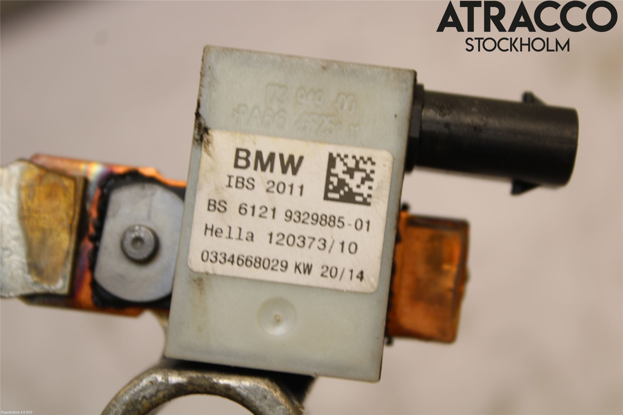 BMW X5 F15 13-18 Batterikabel