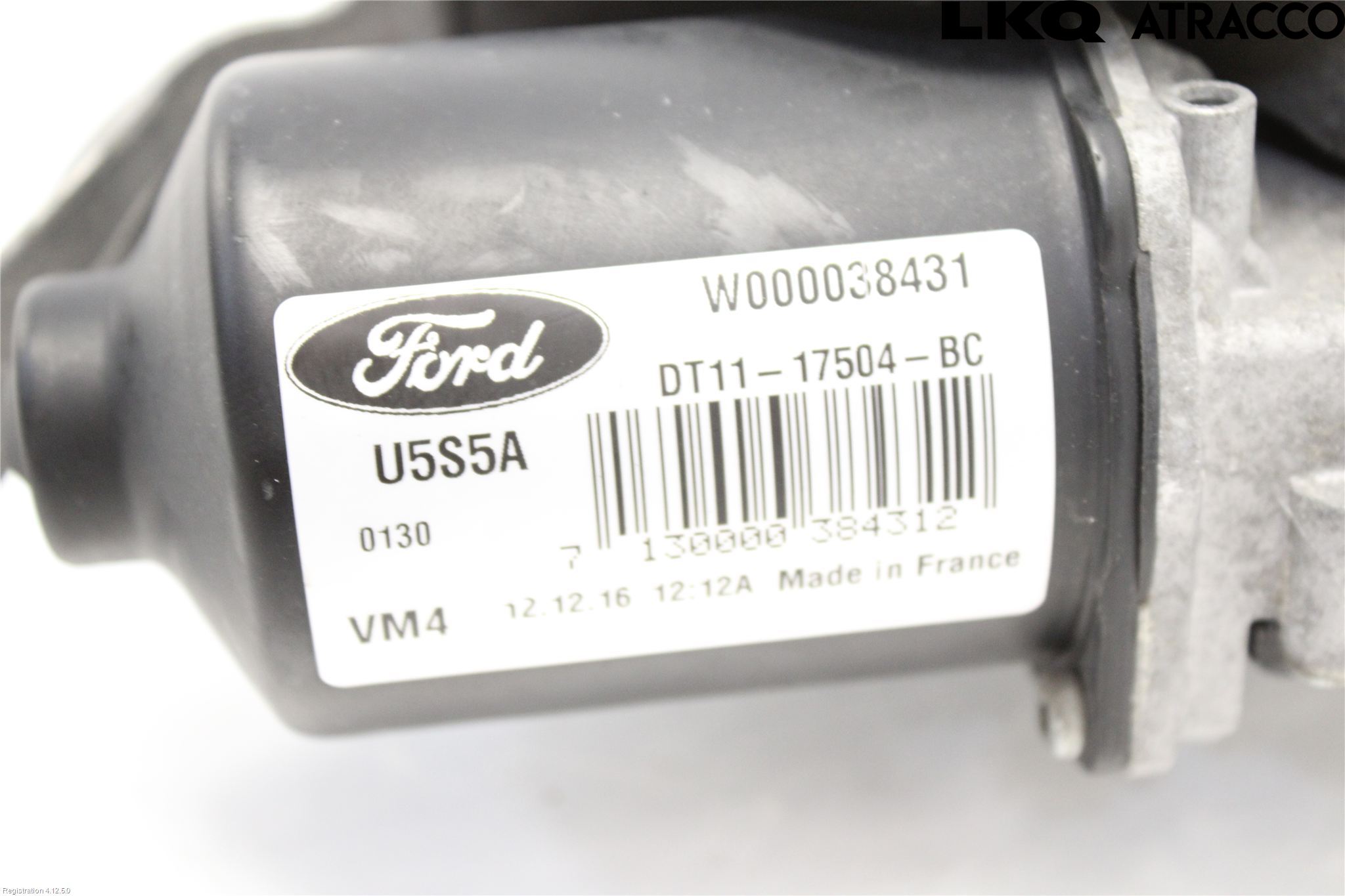 Ford TRANSIT/TOURNEO CONNECT 13-22 Torkarmotor Vindruta