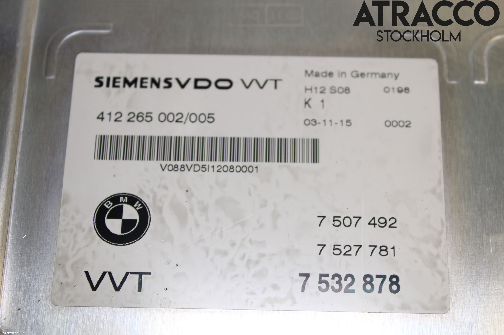 BMW 5 E60/61 Sed/Tou 02-10 Styrenhet Växellåda