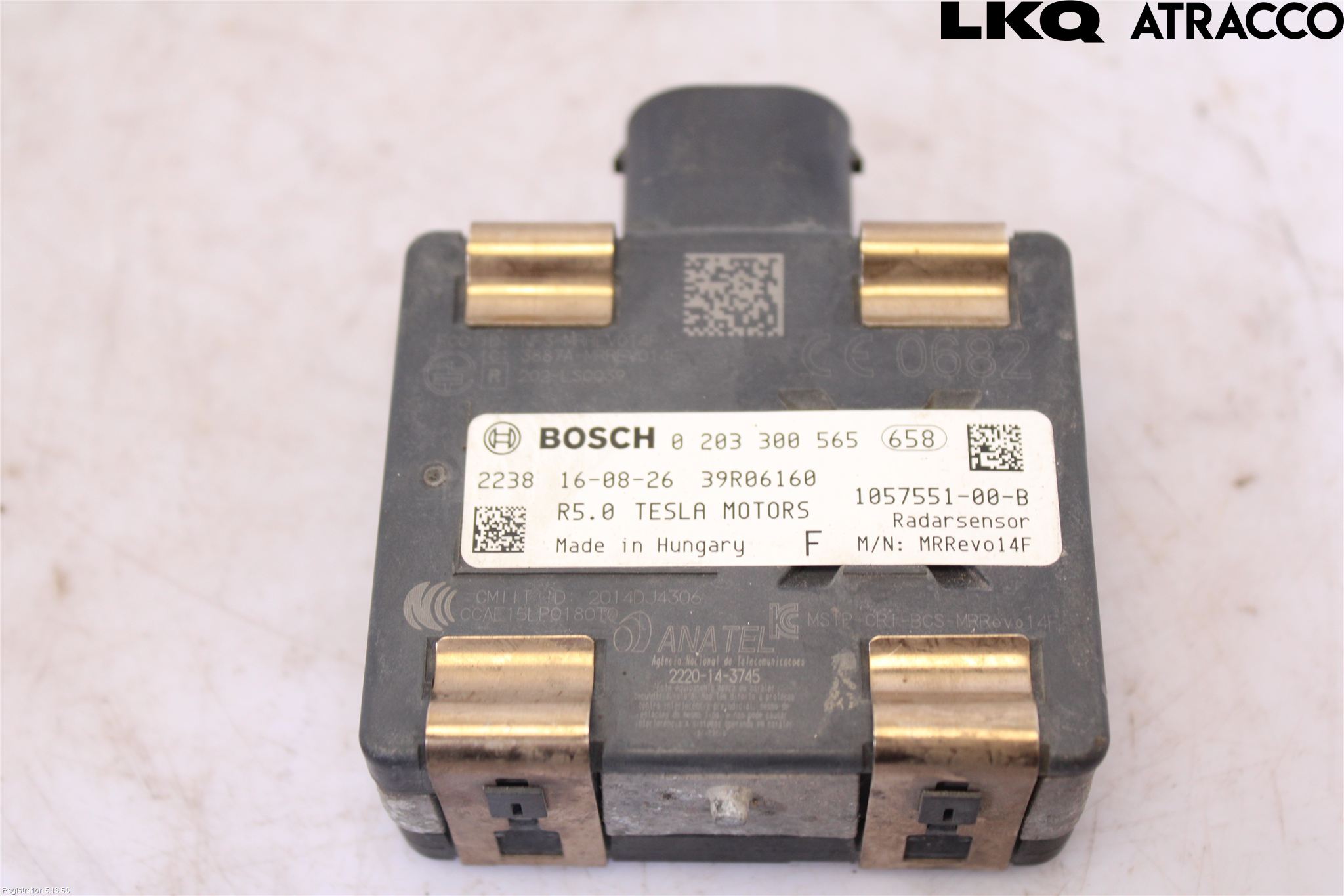 Tesla MODEL S 13- Sensor Adaptiv Farthållare