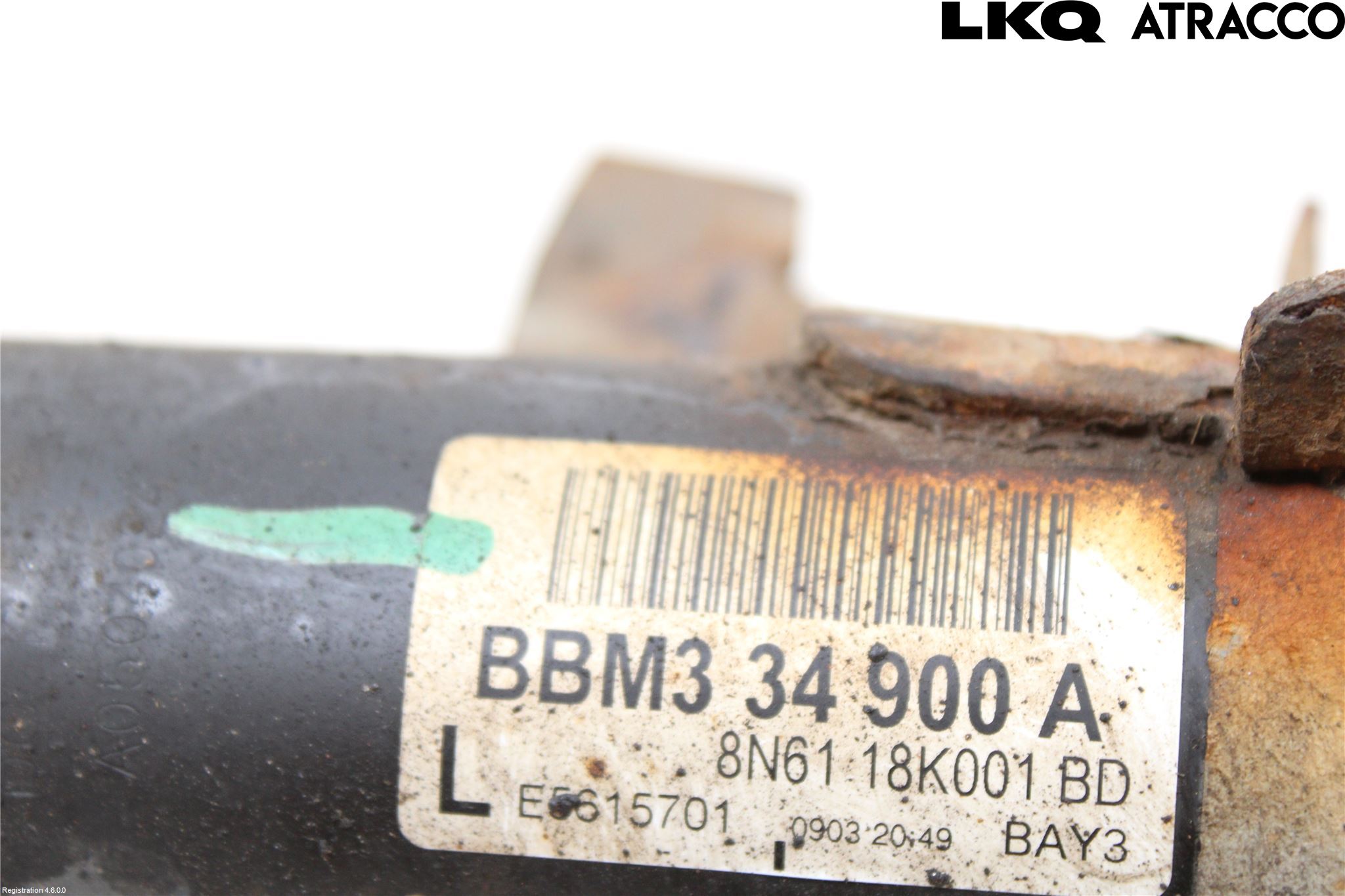 Mazda 3 I 07-08 Fjäderben Fram Vänster