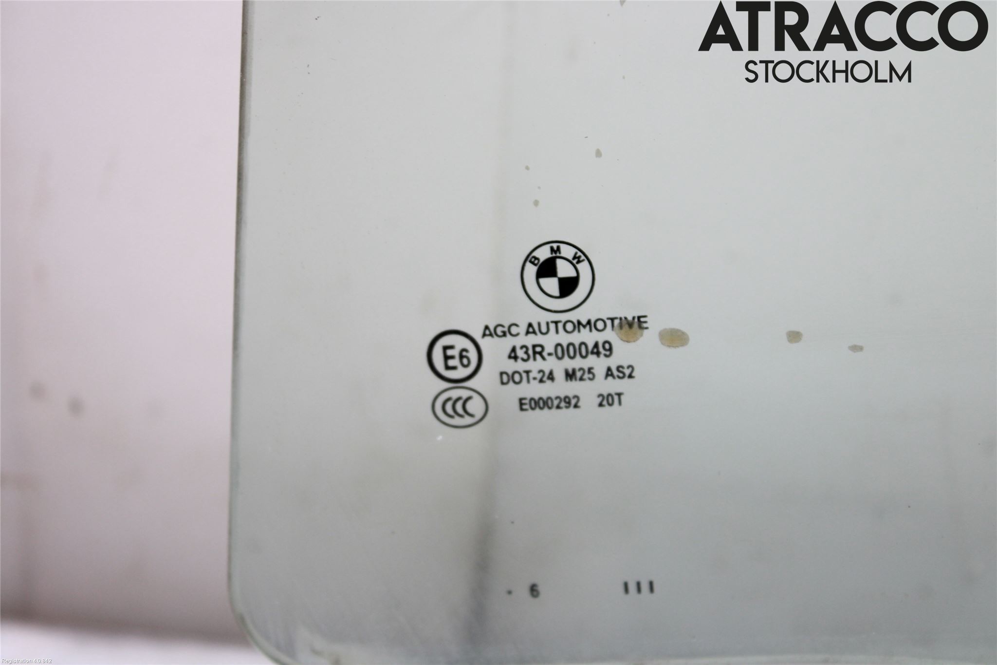 BMW 5 F10/F11/F18 09-17 Dörruta Bak Vänster
