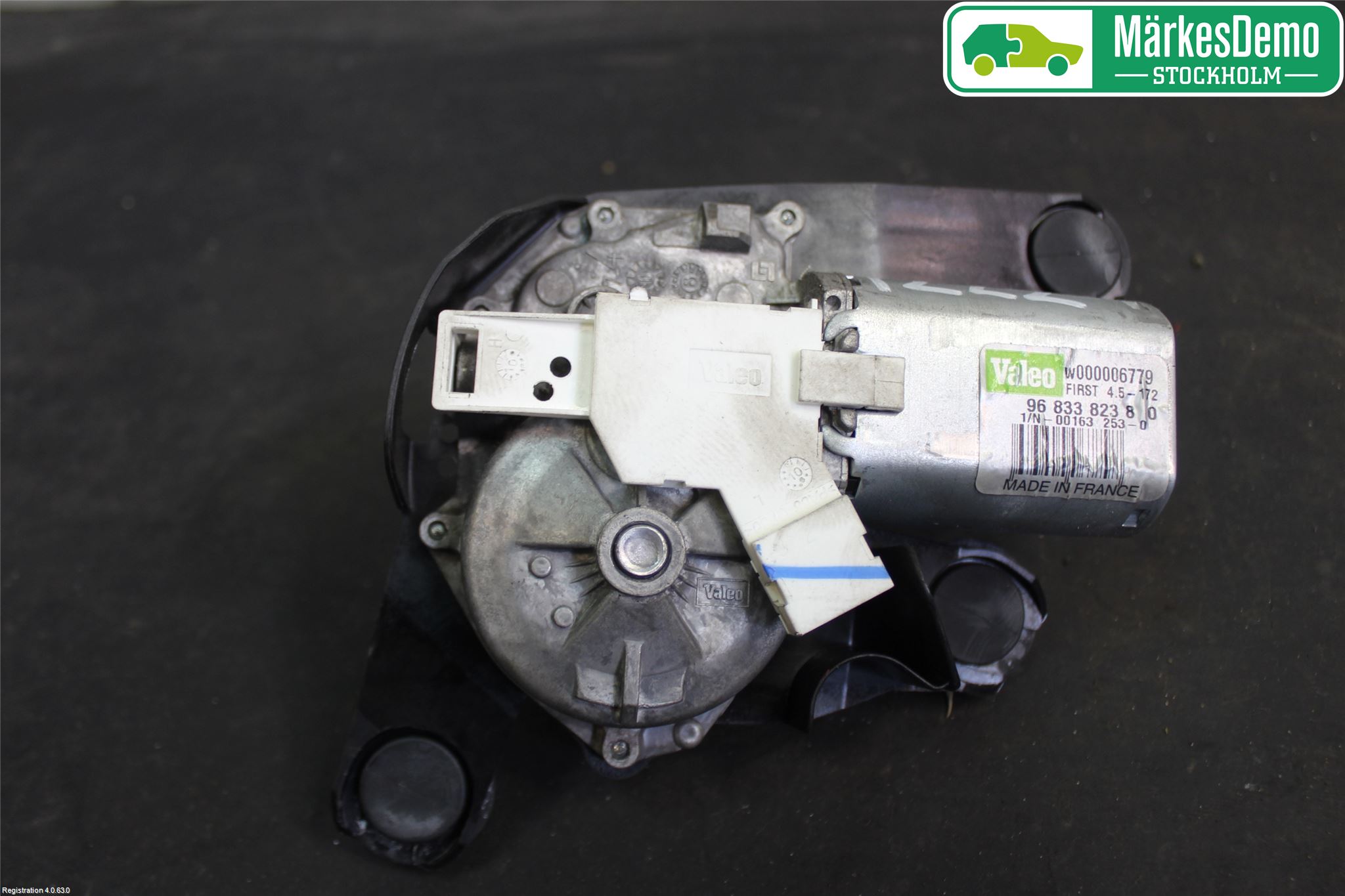 Citroen C3 10-17 Torkarmotor Baklucka
