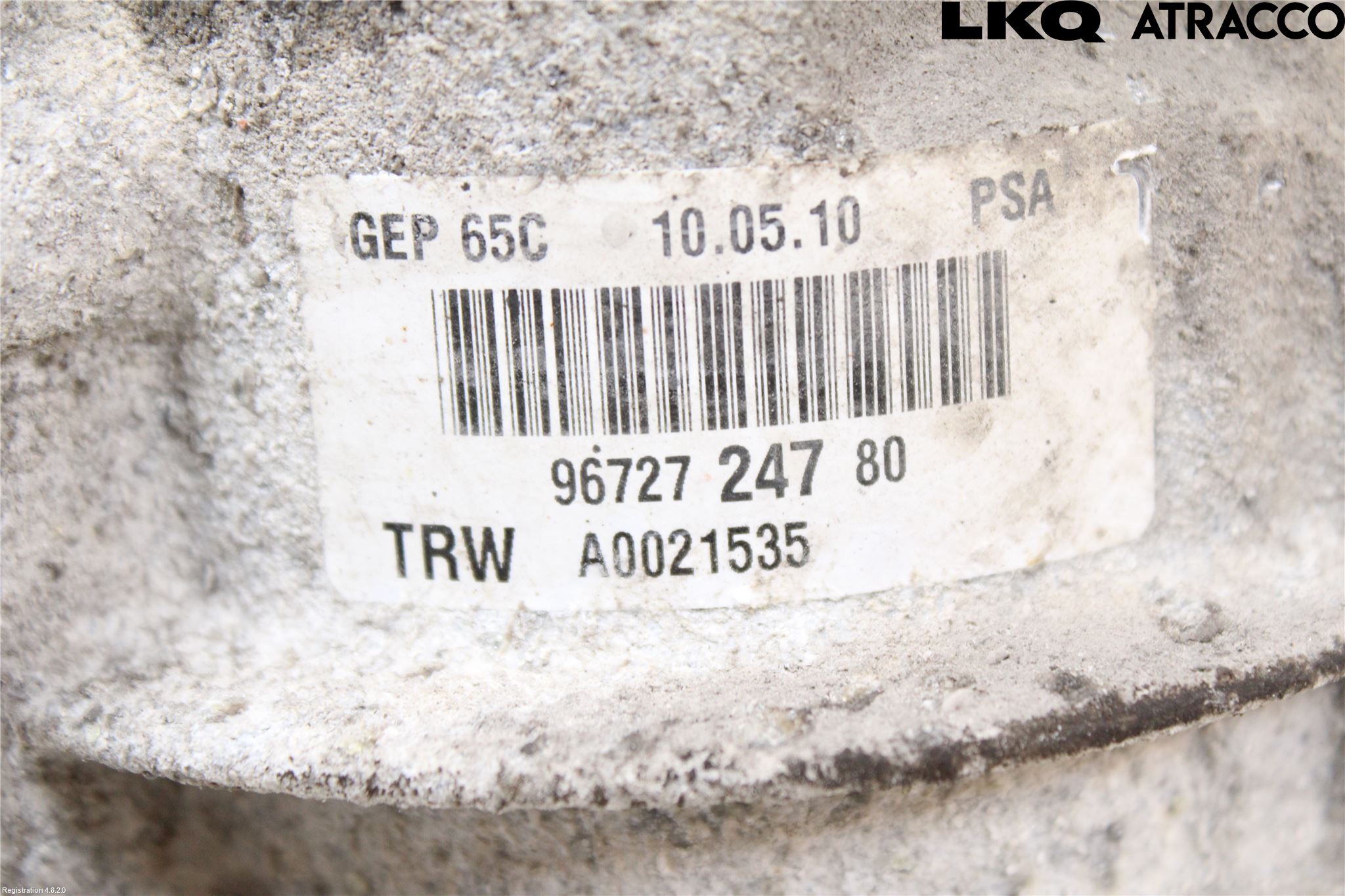 Citroen C4 GRAND PICASSO 07-13 Styrservo Pump Elektrisk