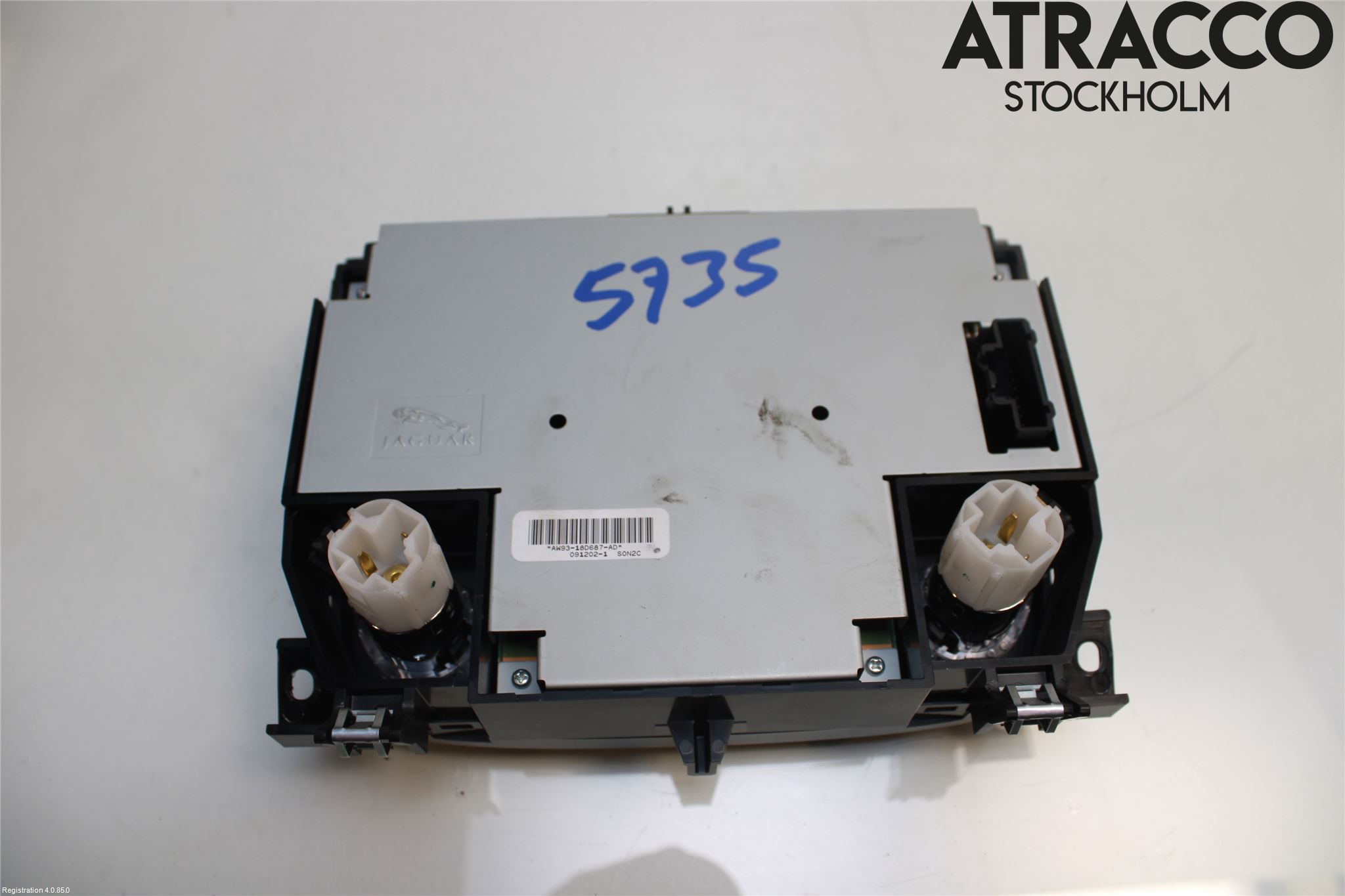 Jaguar XJ X351        10- Ac Styrenhet Ac Manöveren