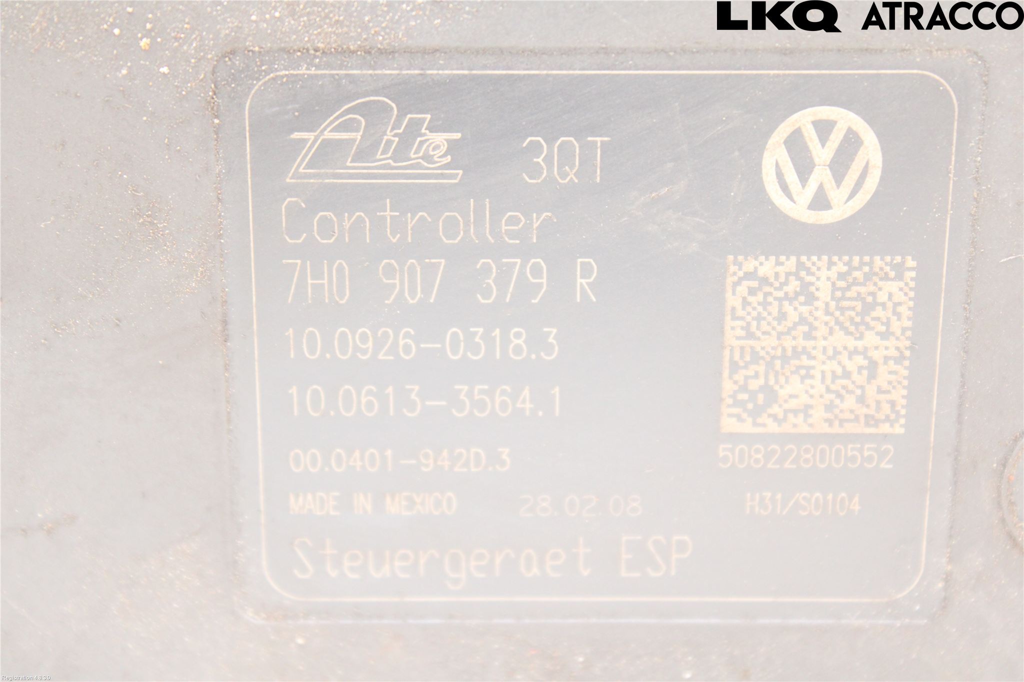 Volkswagen VW TRANSP/CARAVELLE (T5) 04-15 Abs Hydraulaggregat
