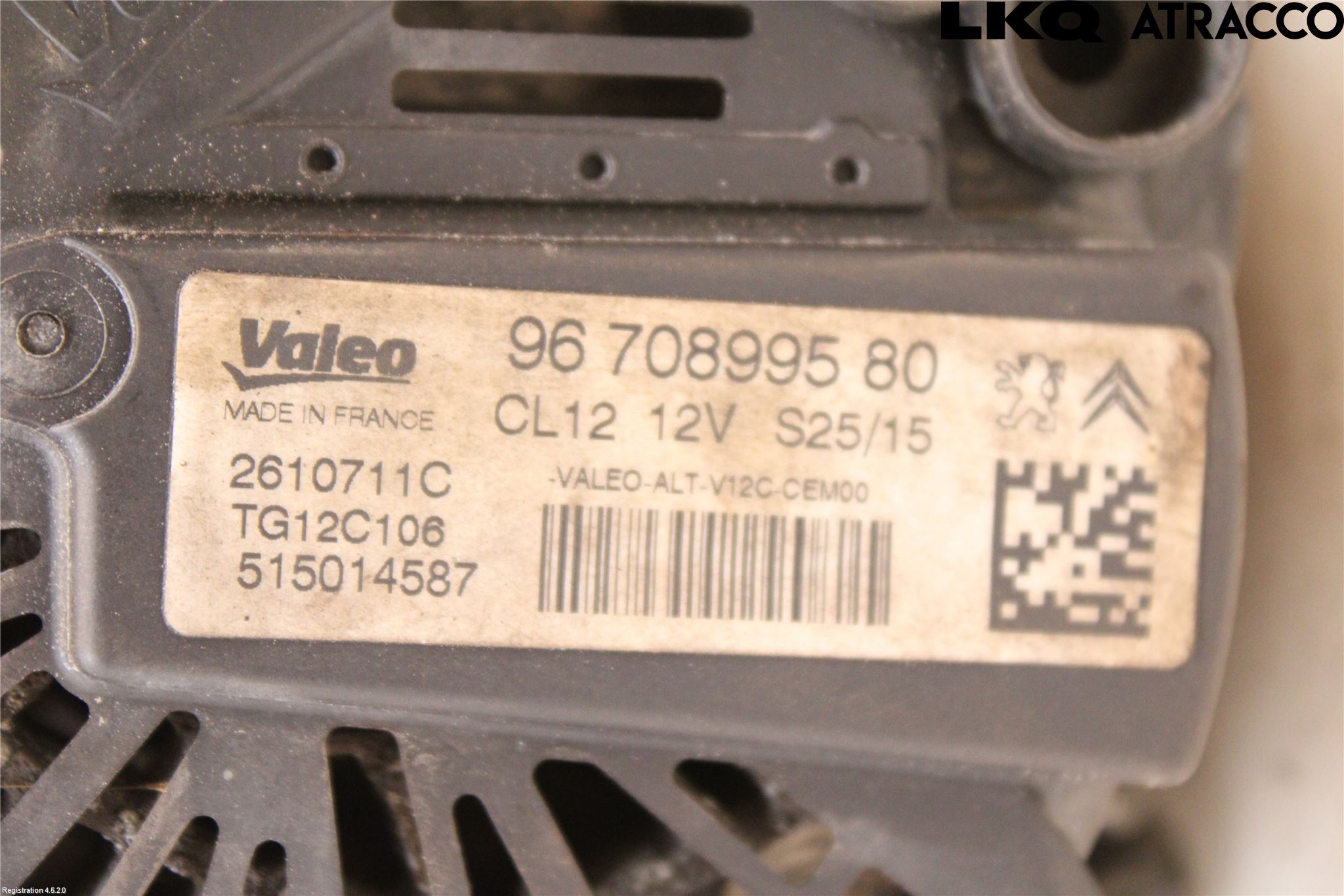 Citroen C1 14-22 Generator