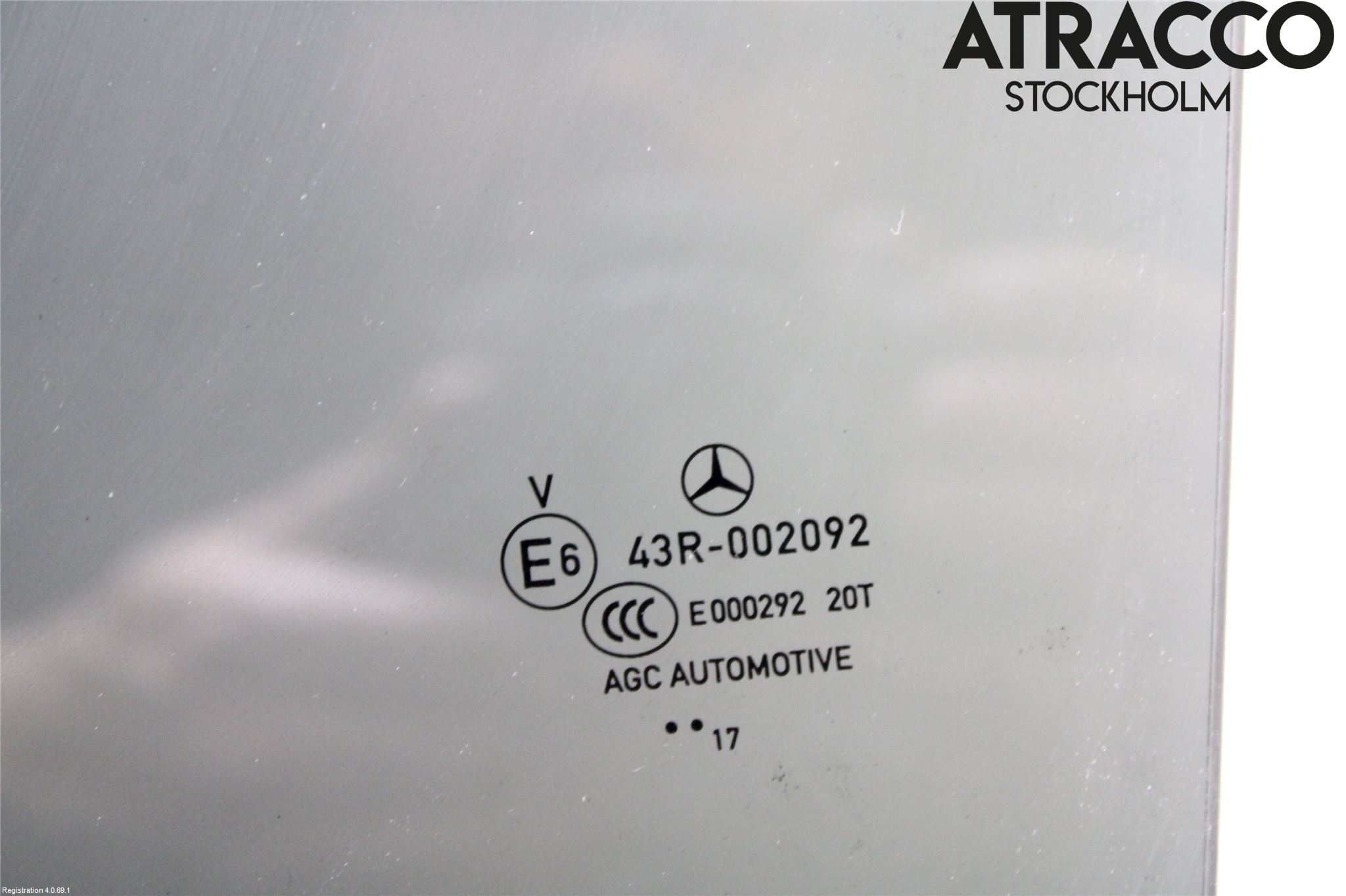 Mercedes-Benz MB C-KLASS (W205) 14-21 Dörruta Bak Vänster