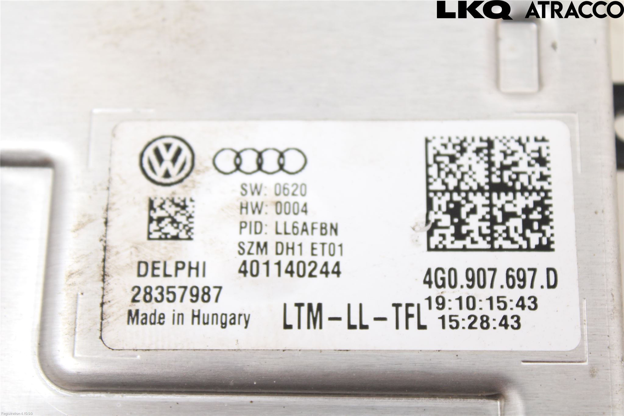 Audi S5 07- Styrenhet Strålkastare