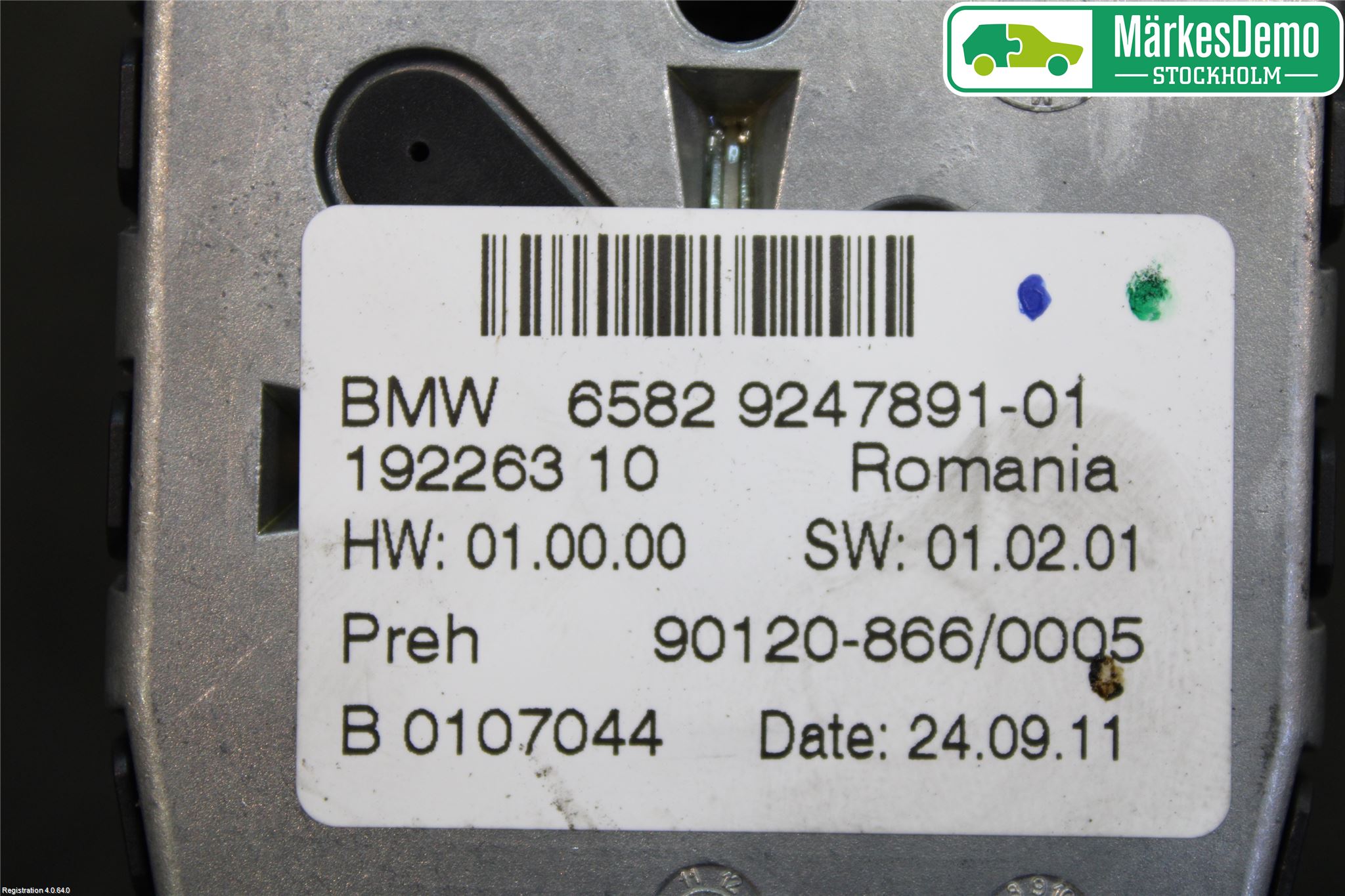 BMW 6 F12/F13 10-18 Strömställare Multifunktion