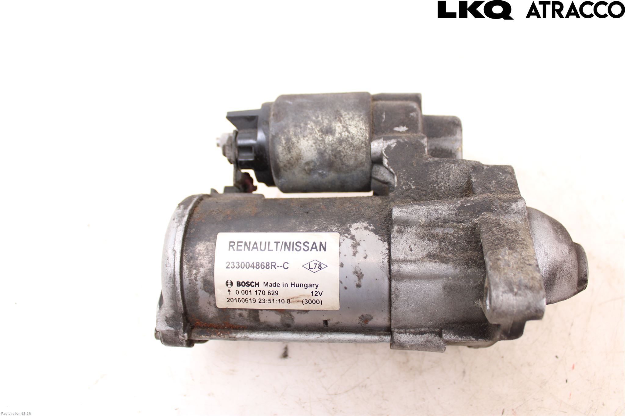 Renault KADJAR 15- Startmotor Diesel