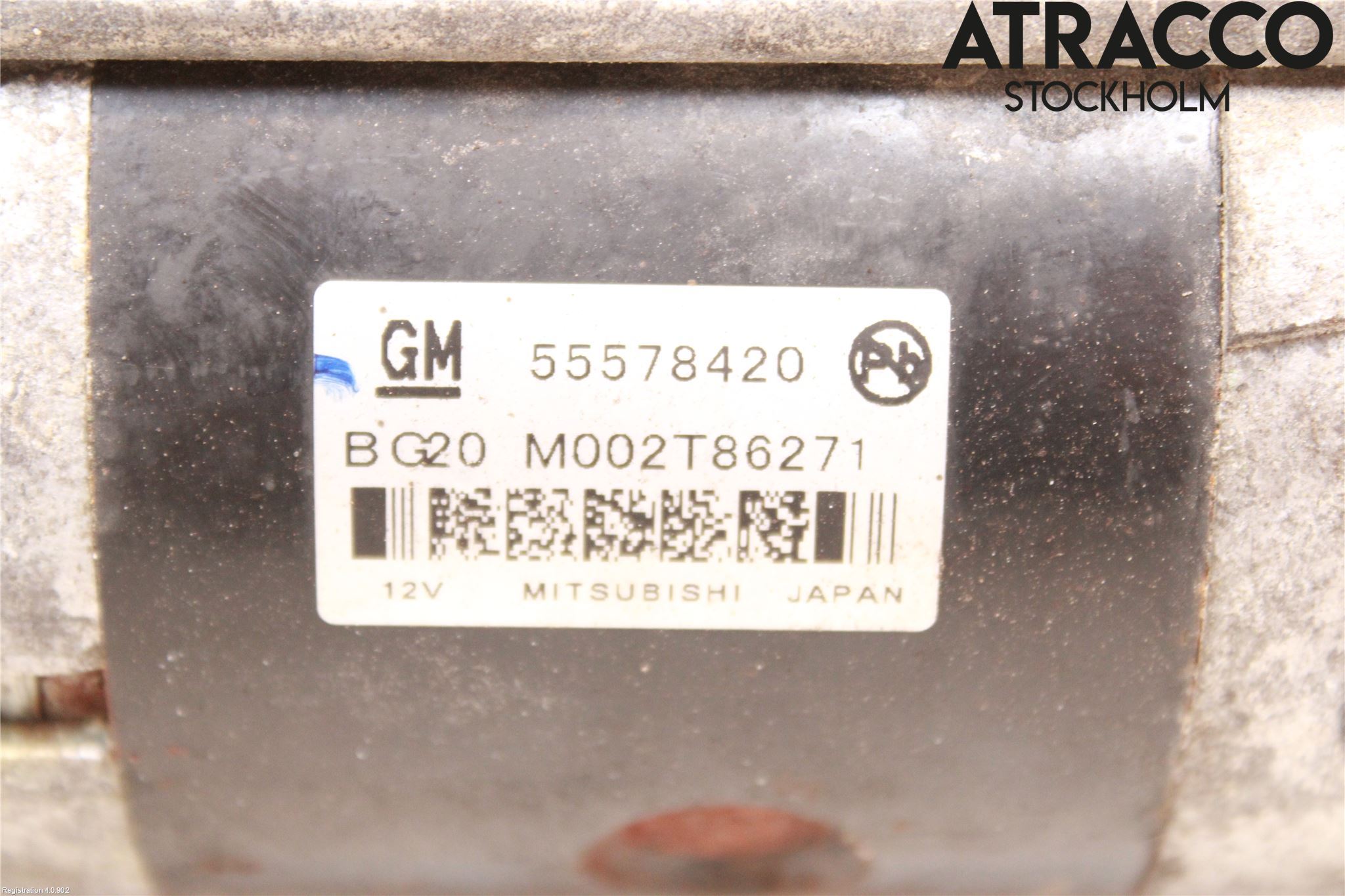 GM CHEVROLET CRUZE Startmotor Diesel