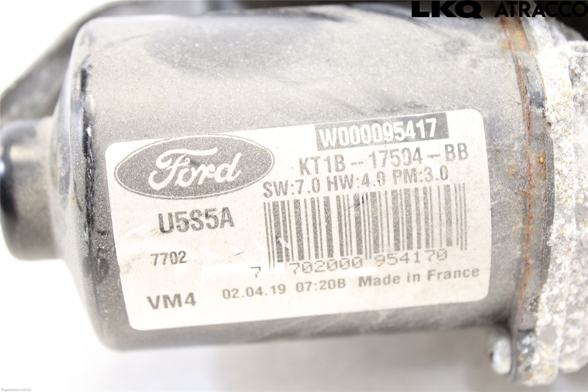 Ford TRANSIT/TOURNEO CONNECT 13-22 Torkarmotor Vindruta
