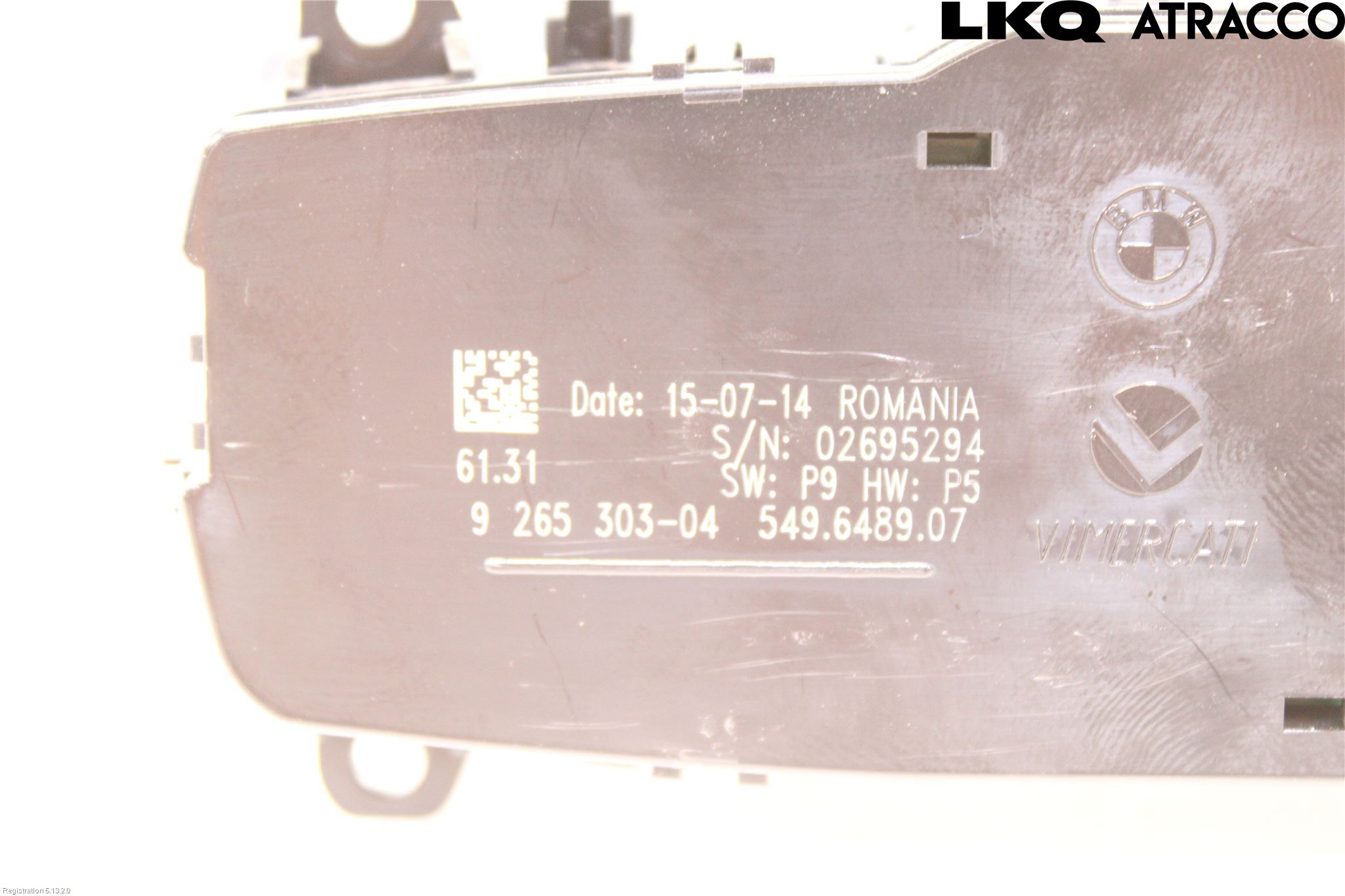 BMW 3 F30/F31/F80 12-19 Strömställare Ljus