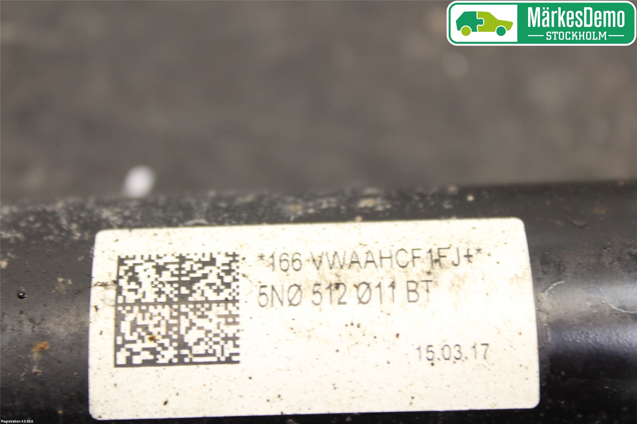 Audi Q3 8U 12-18 Stötdämpare Bak