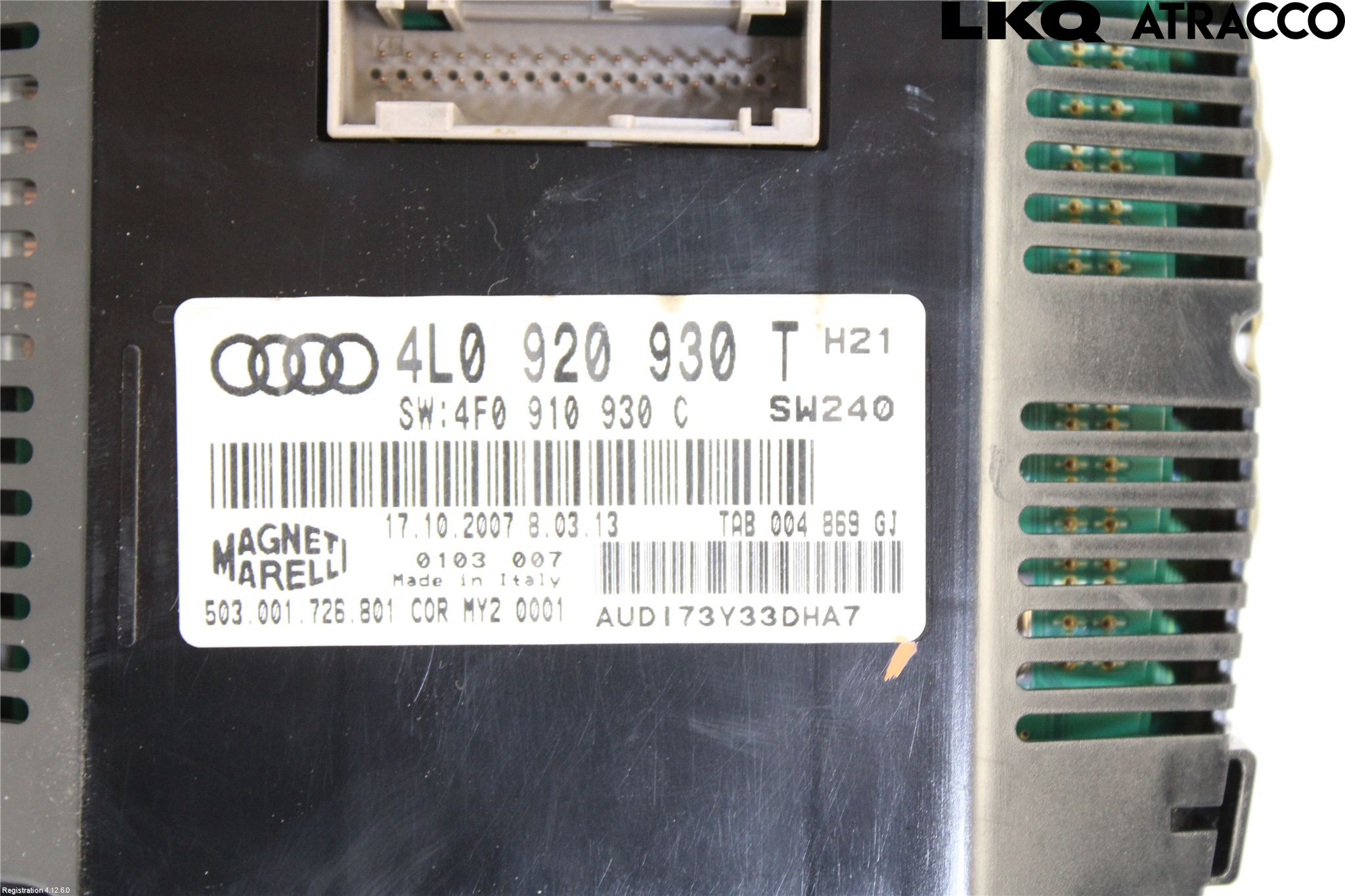 Audi Q7/SQ7 Instrument Komb
