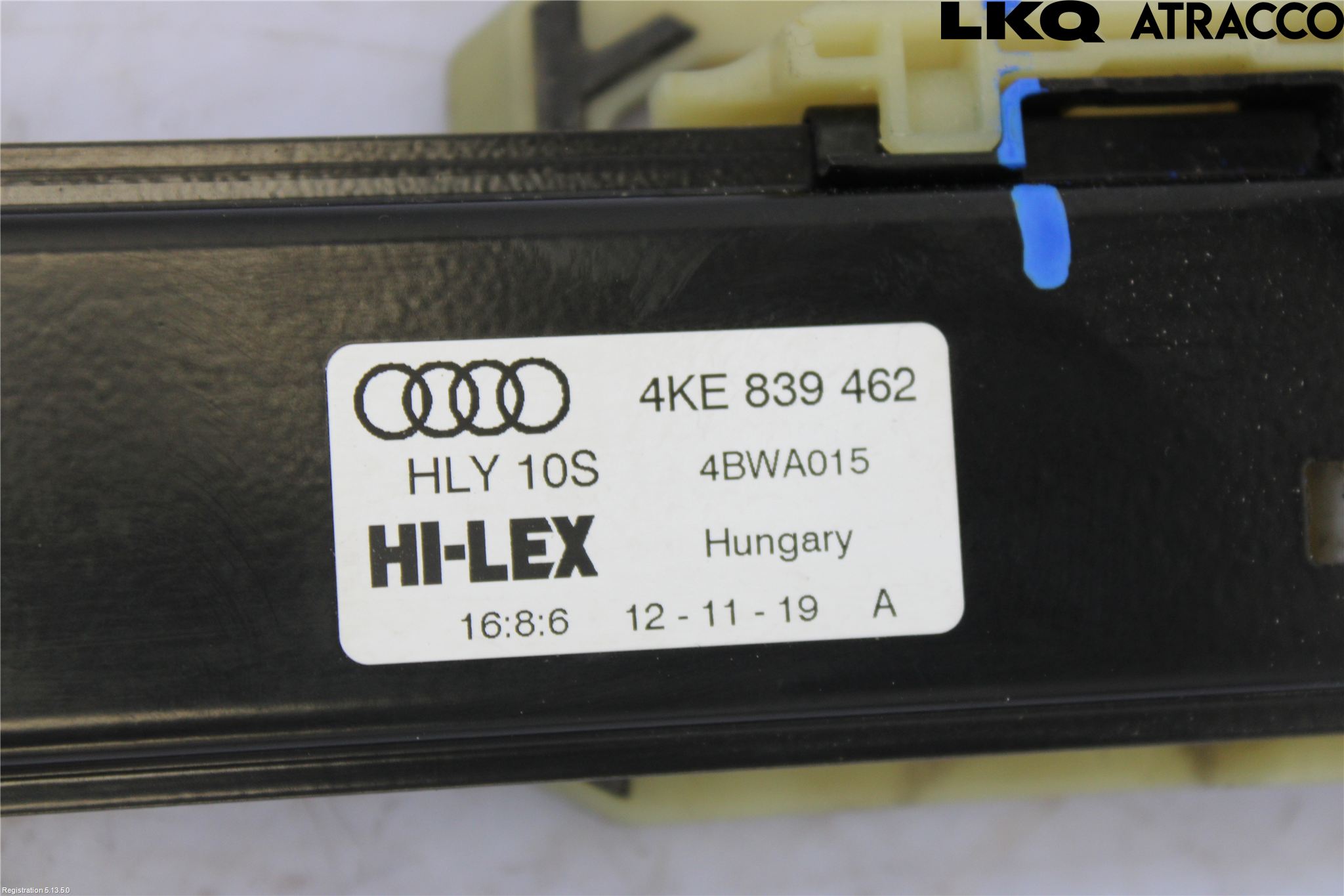 Audi E-TRON, S GE 19- Fönsterhissmekanism
