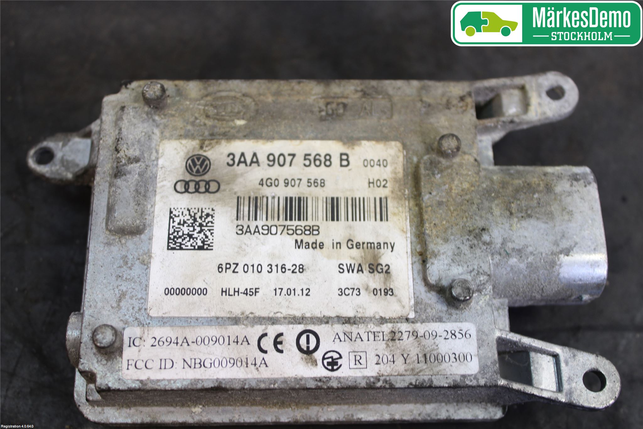 Volkswagen VW PASSAT CC 08-16 Styrenhet Övrigt