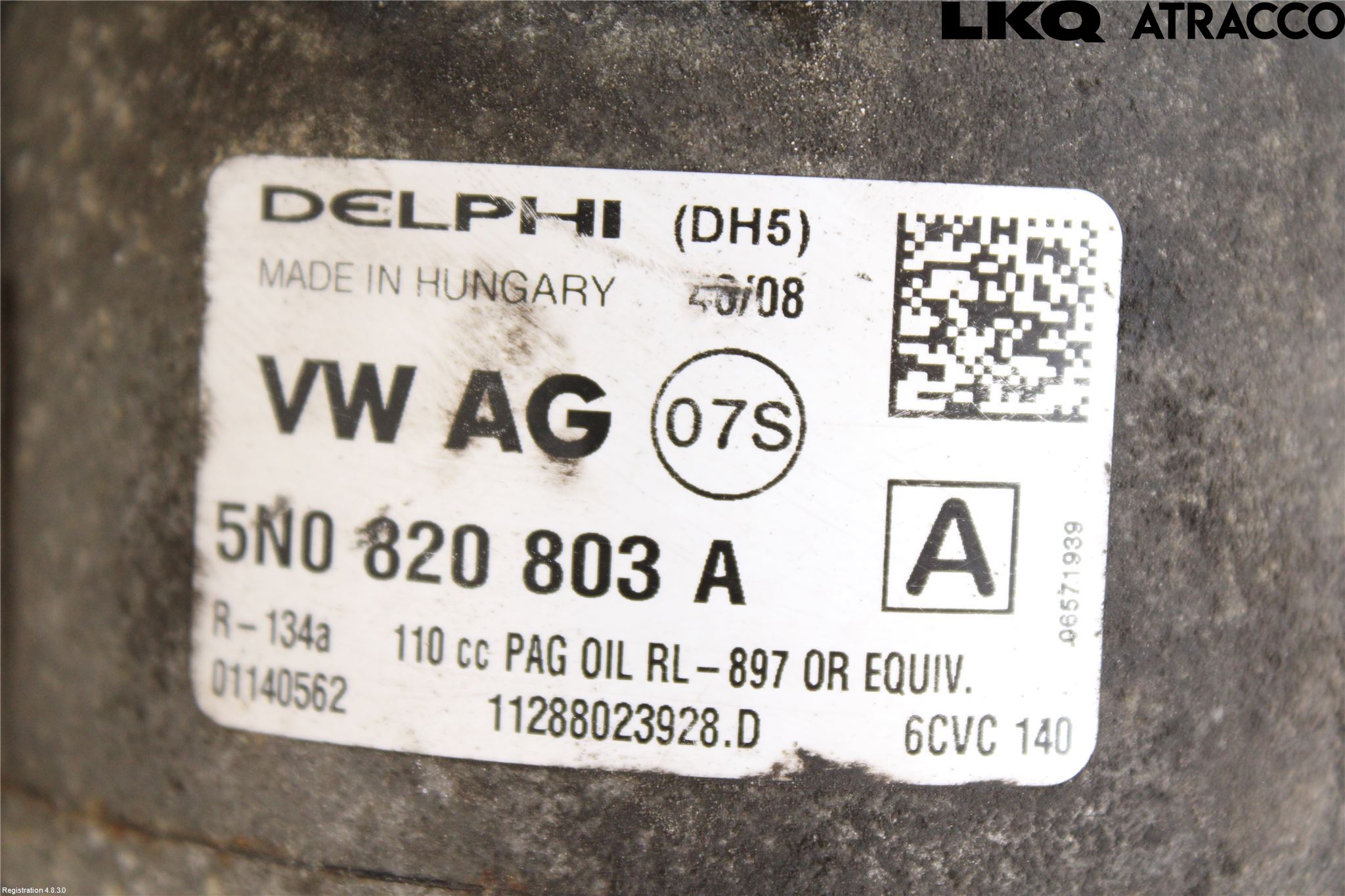 Skoda OCTAVIA (1Z) 05-13 Ac Kompressor