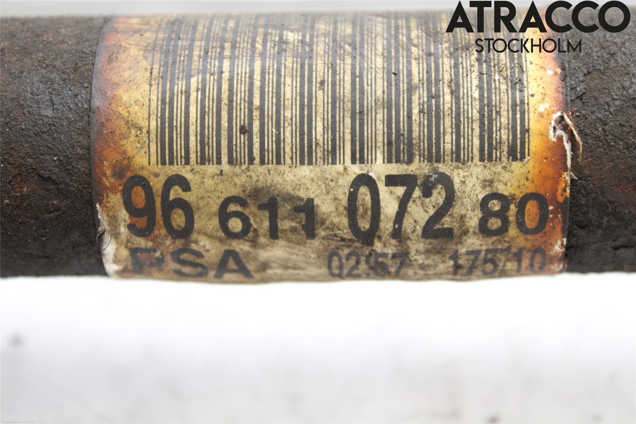 Peugeot 308 08-13 Drivaxel Fram Höger