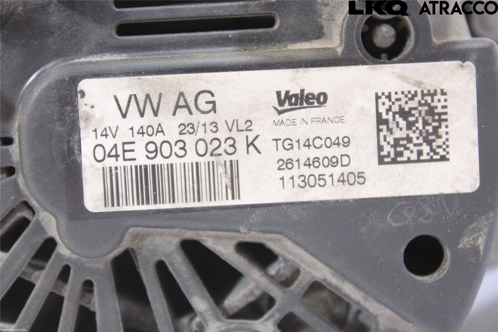 Volkswagen VW GOLF / E-GOLF VII 13-20 Generator
