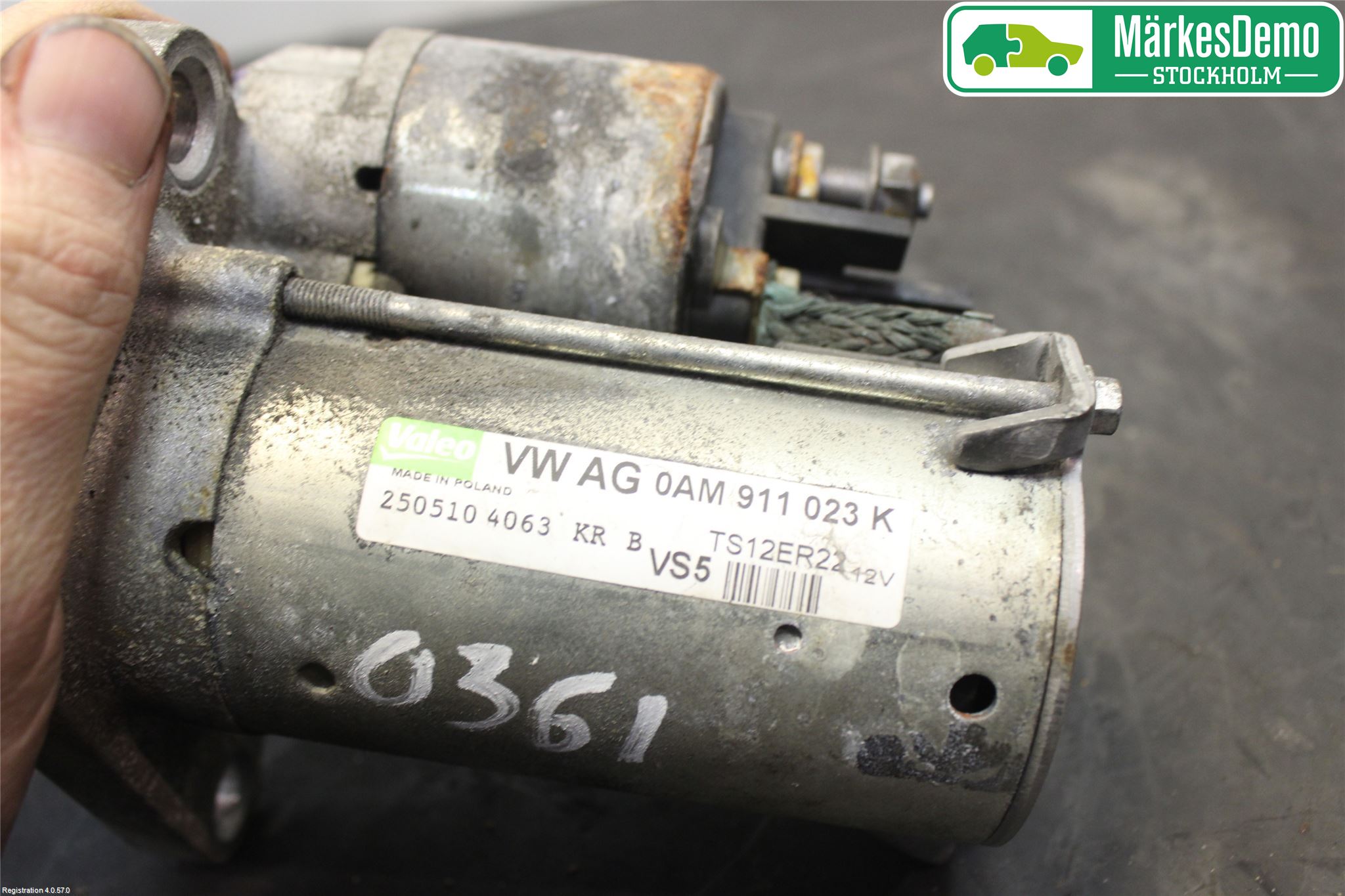 Volkswagen VW PASSAT 05-11 Startmotor
