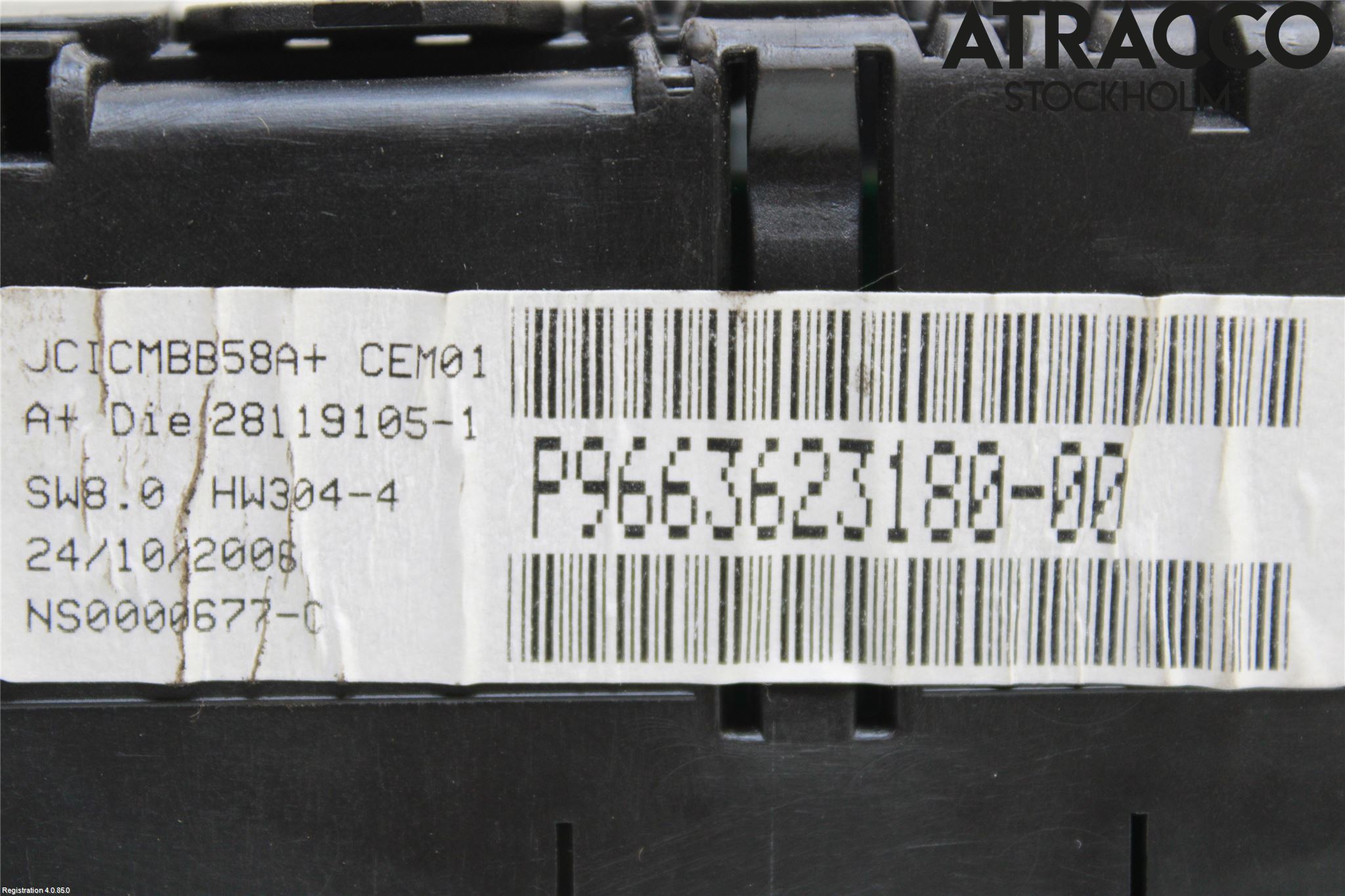 Citroen C4 GRAND PICASSO 07-13 Instrument Komb