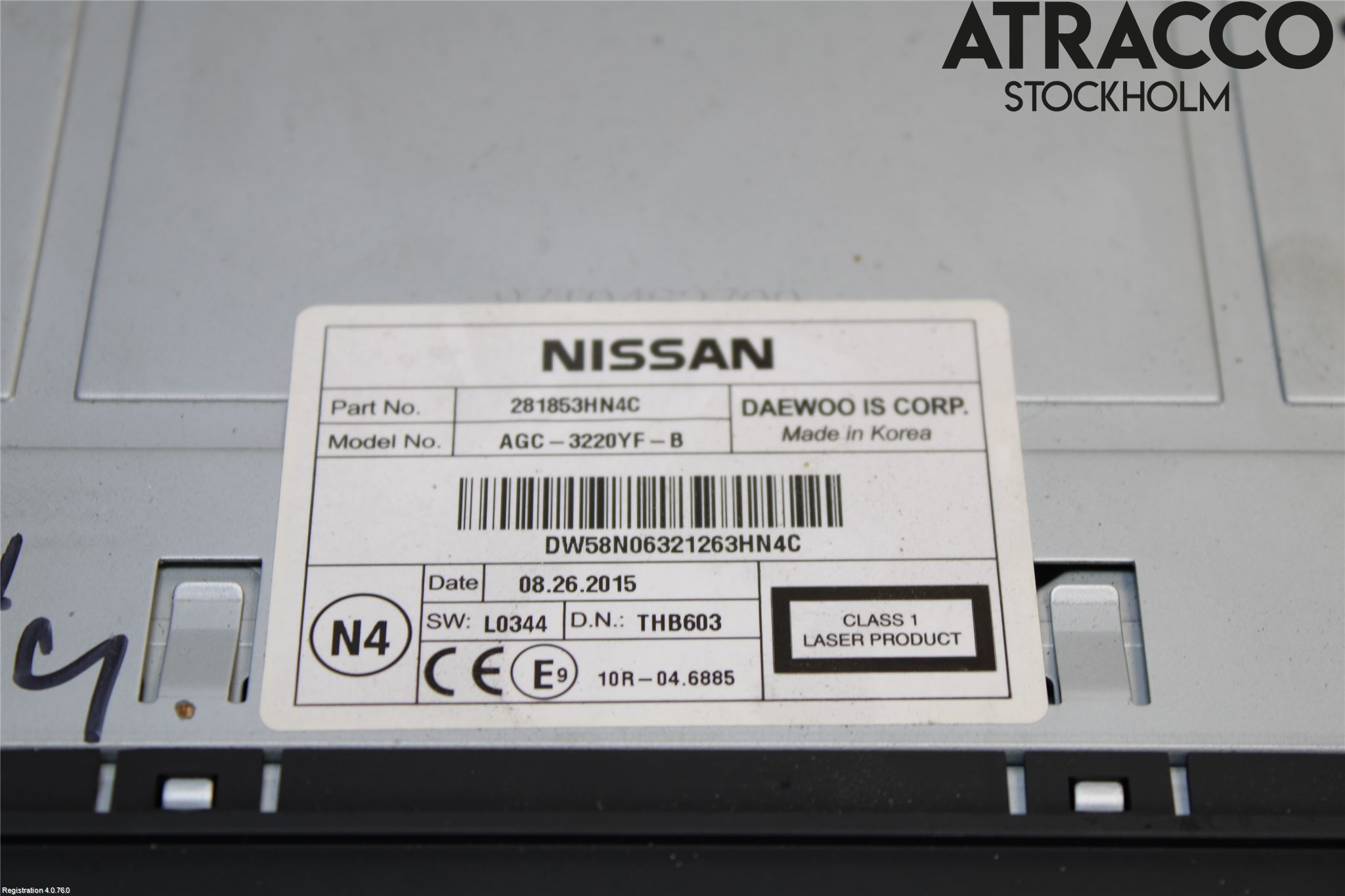 Nissan MICRA 11-16 Cd Radio - Multimediapanel